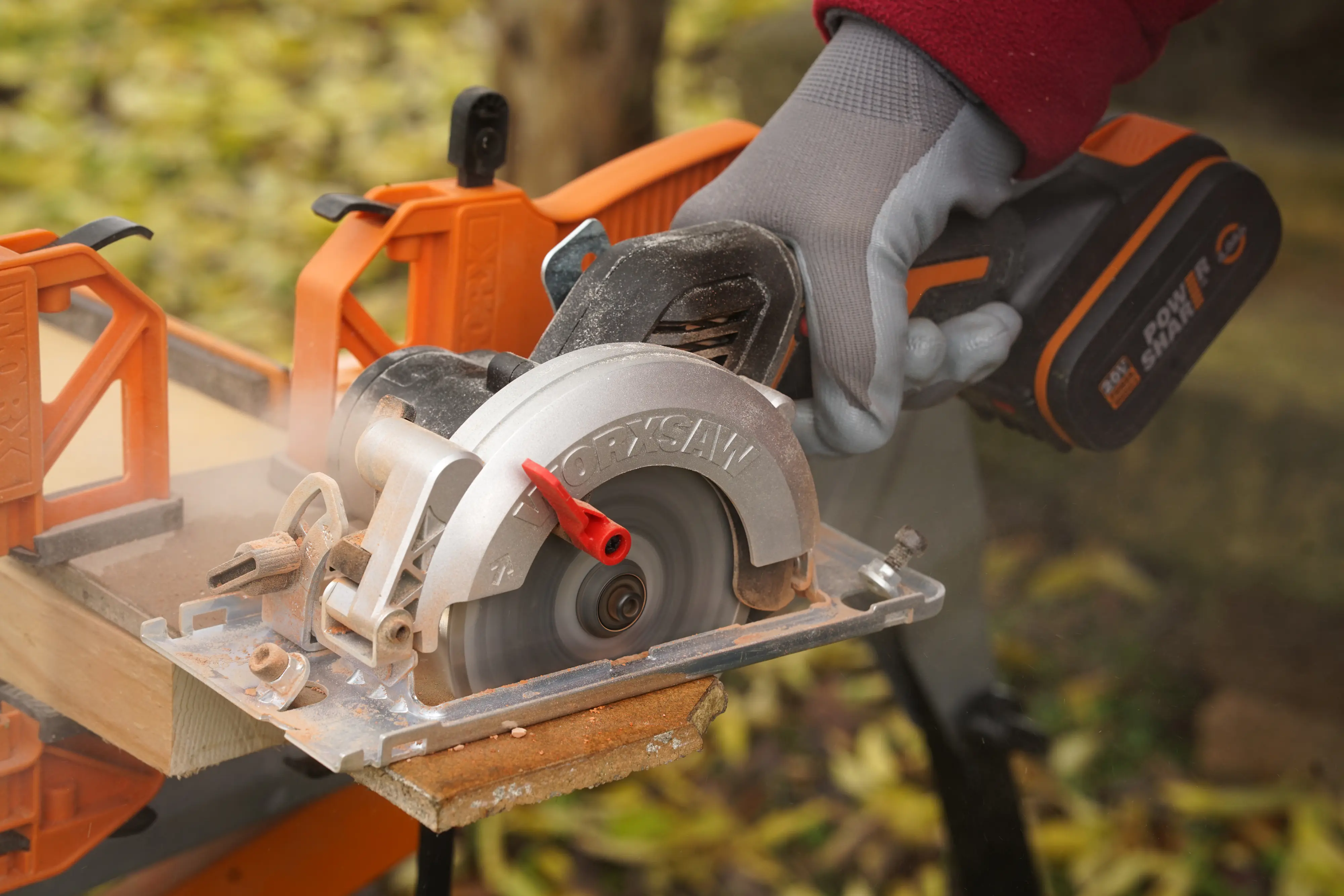 Worx Akku Kreissäge WX531 20 V inkl. 2 Ah Akku & Ladegerät