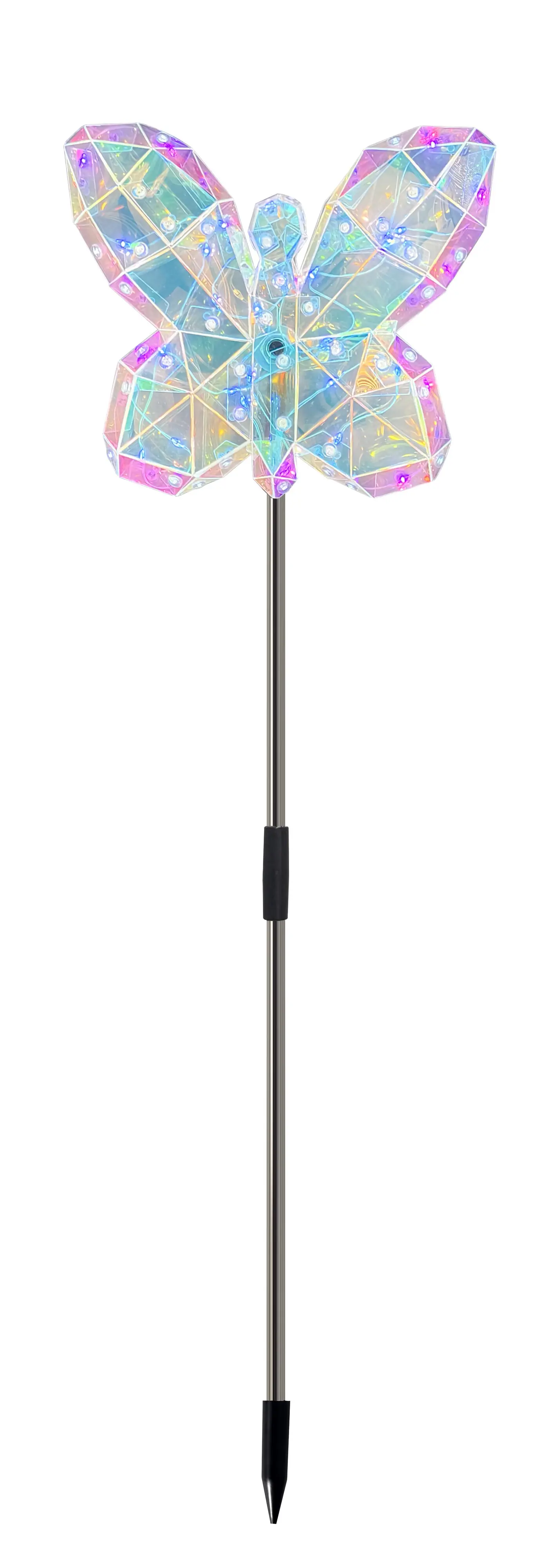 TrendLine LED Stecker Schmetterling 30 LED 19 x 63 cm weiß