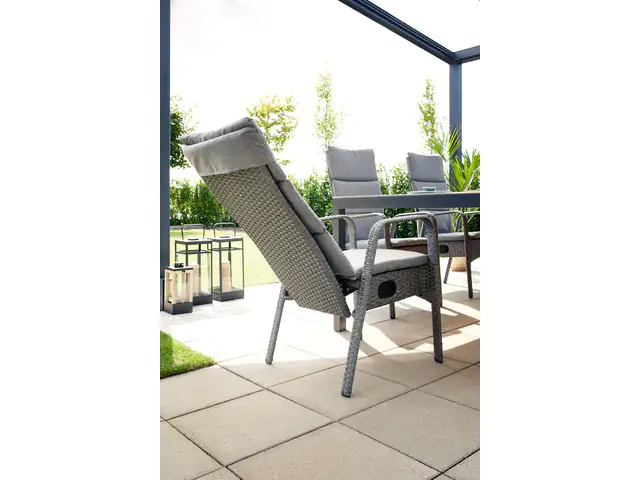 TrendLine Gartenmöbel-Set Linz & Pero 7-teilig inkl. Auflagen