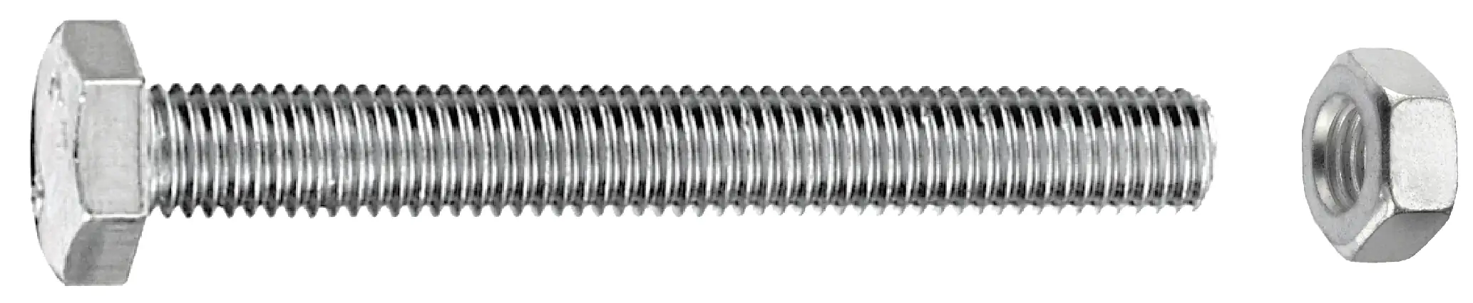 Sechskantschrauben M10 x 60 mm, 20 Stück