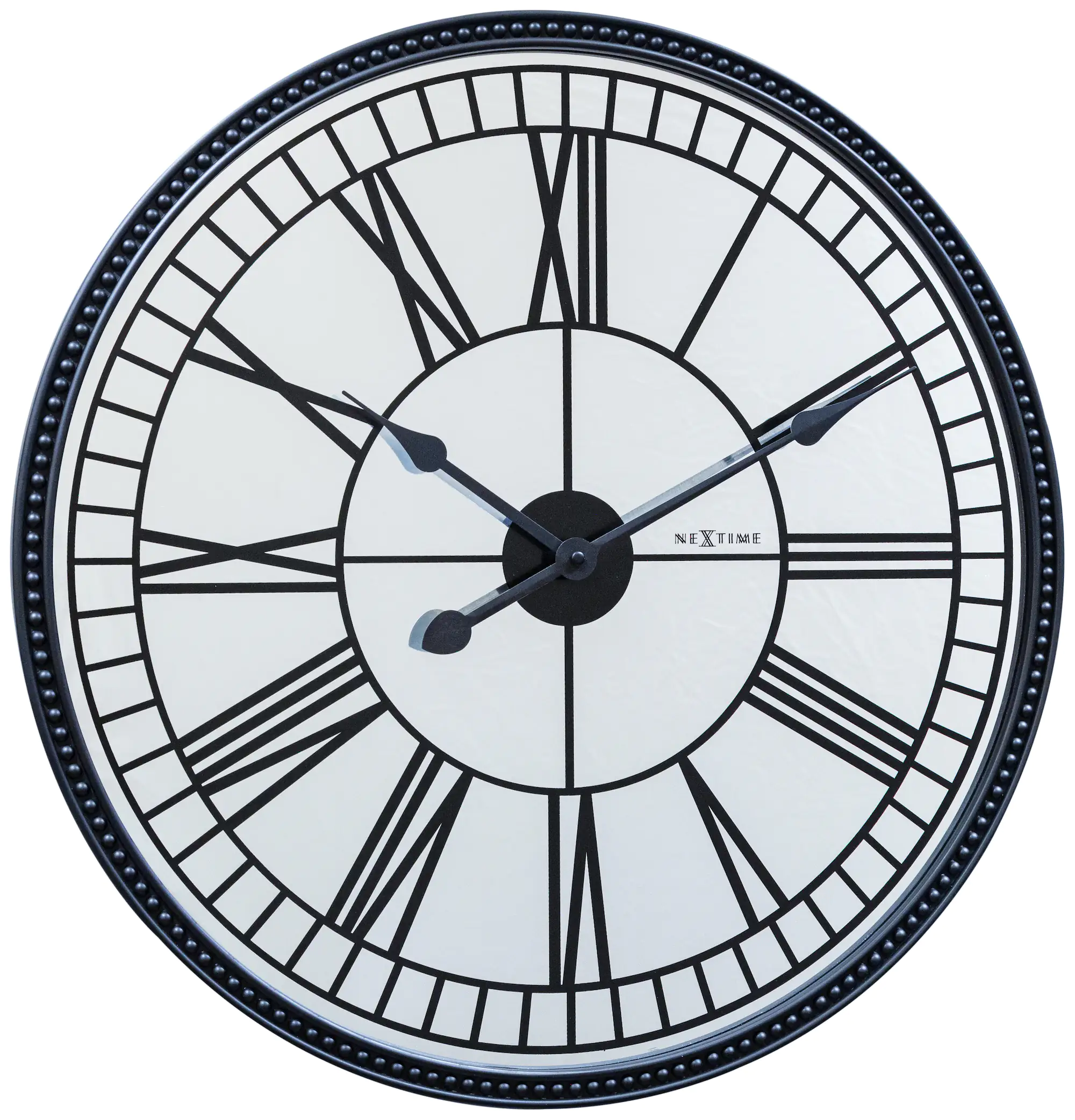 8717713026419 Nextime Wanduhr Cleopatra Ø 56 cm schwarz