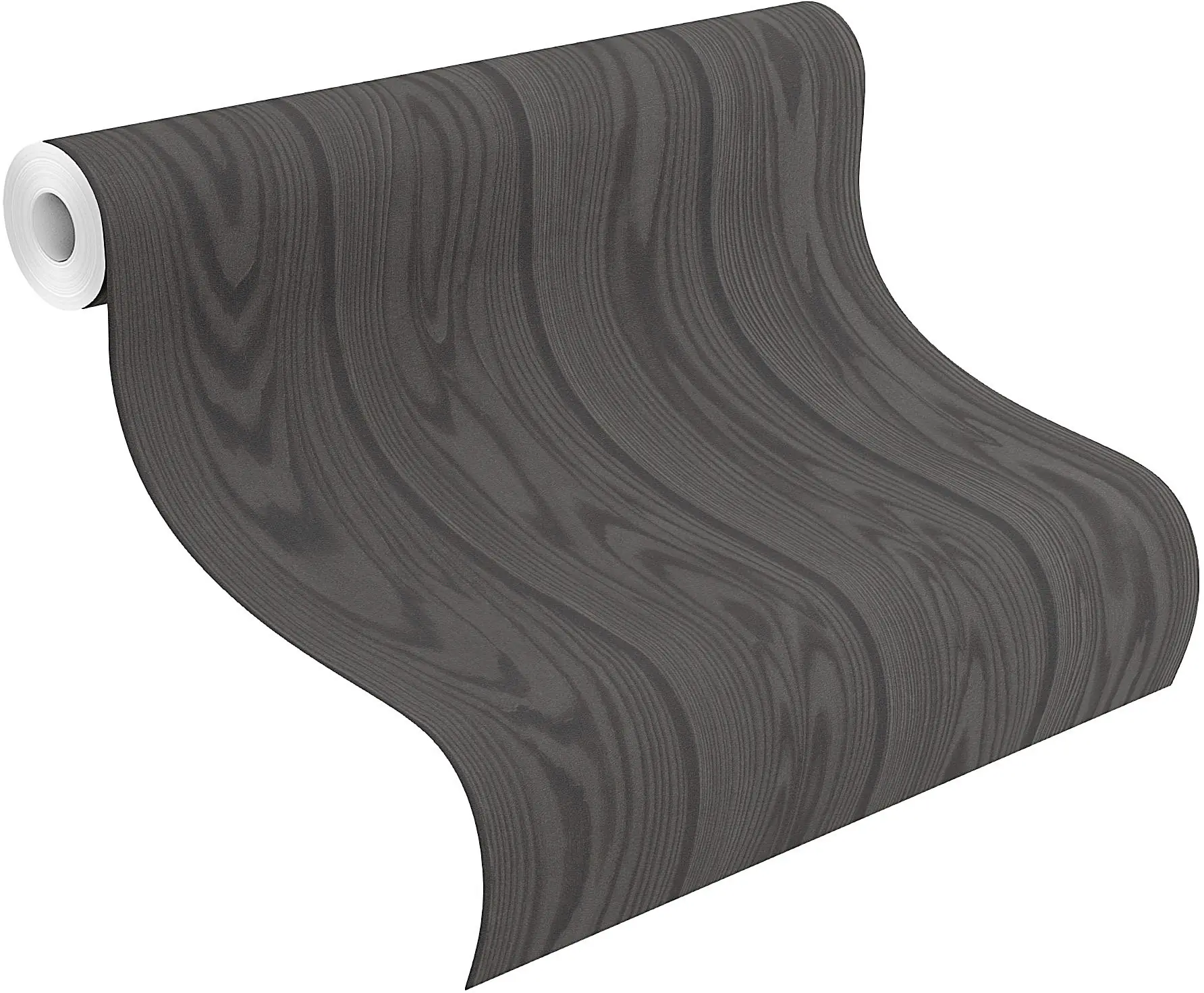 Rasch Vliestapete 499544 Schwarz-Anthrazit Muster & Motive 10,05 m x 0,53 m