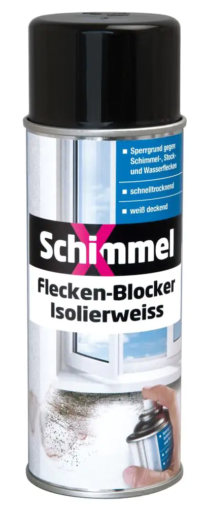 Schimmel X Flecken-Blocker Isolierweiß 400 ml Schimmel X Flecken-Blocker Isolierweiß 400 ml