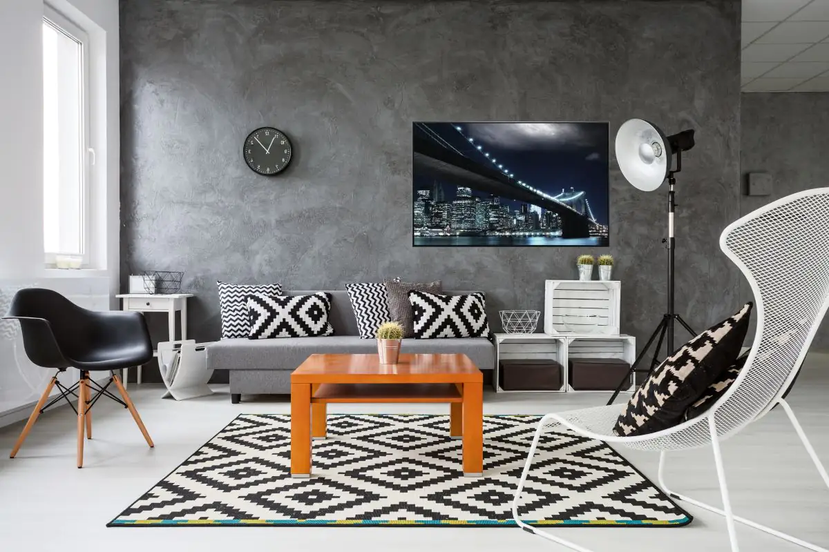 papermoon Infrarotheizkörper EcoHeat 60x120 cm 1200 Watt, Brooklyn Brücke