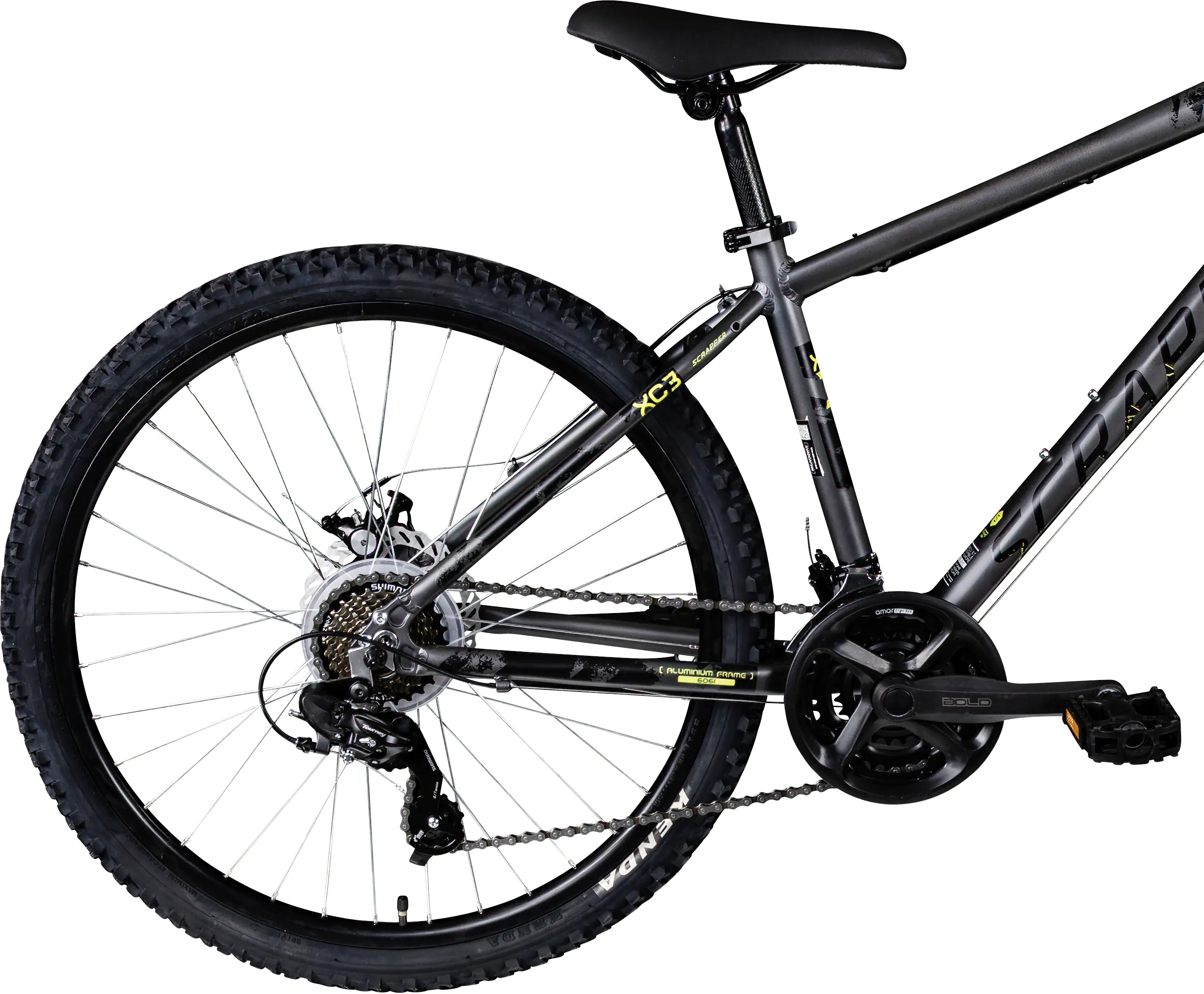 Scrapper Mountainbike XC 3.2 LTD M 26 Zoll RH 46cm 21-Gang schwarz gelb