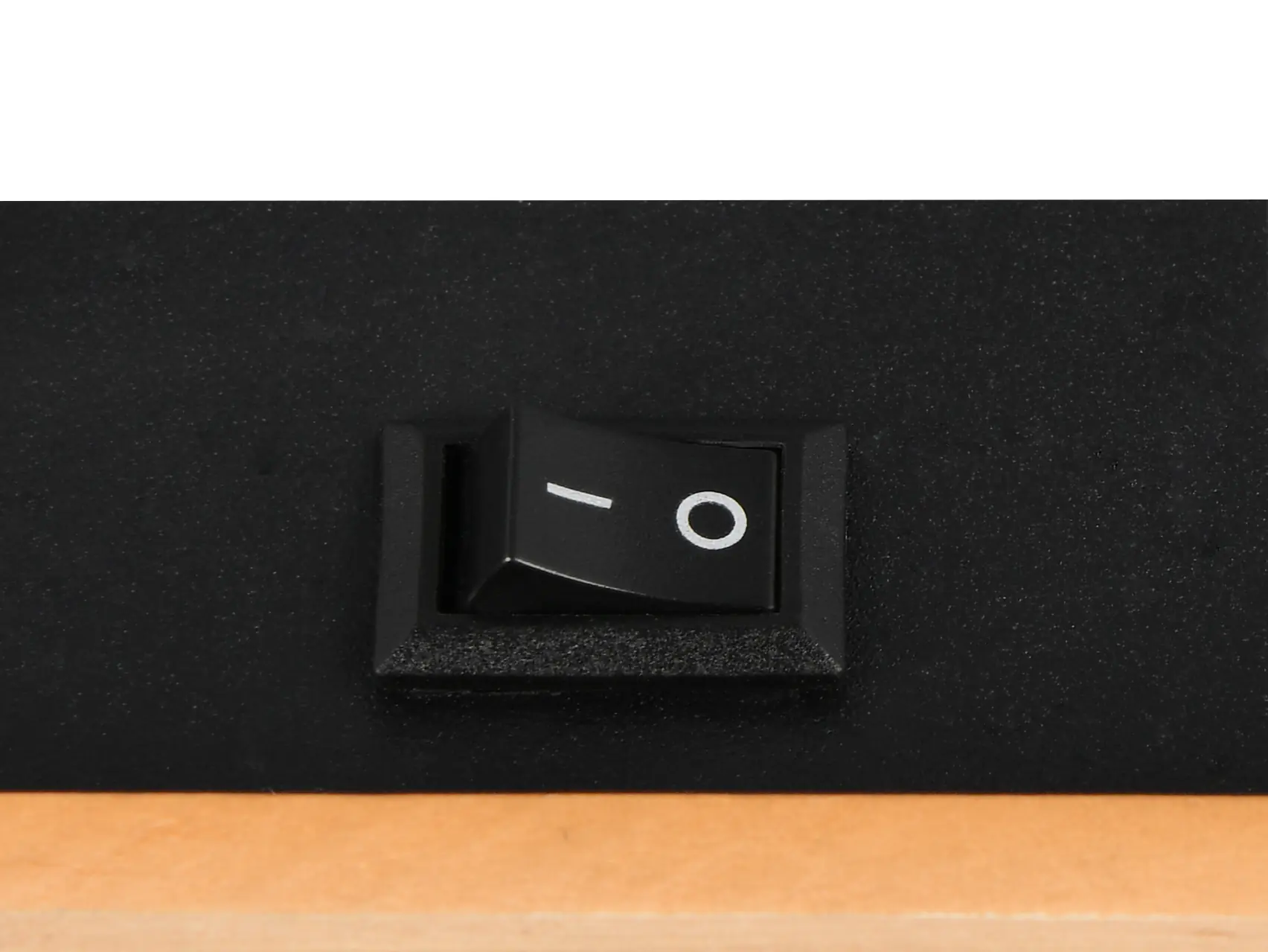 Trio Wandlampe 1er Spot Pierre 15 x 14 cm schwarz matt/natur