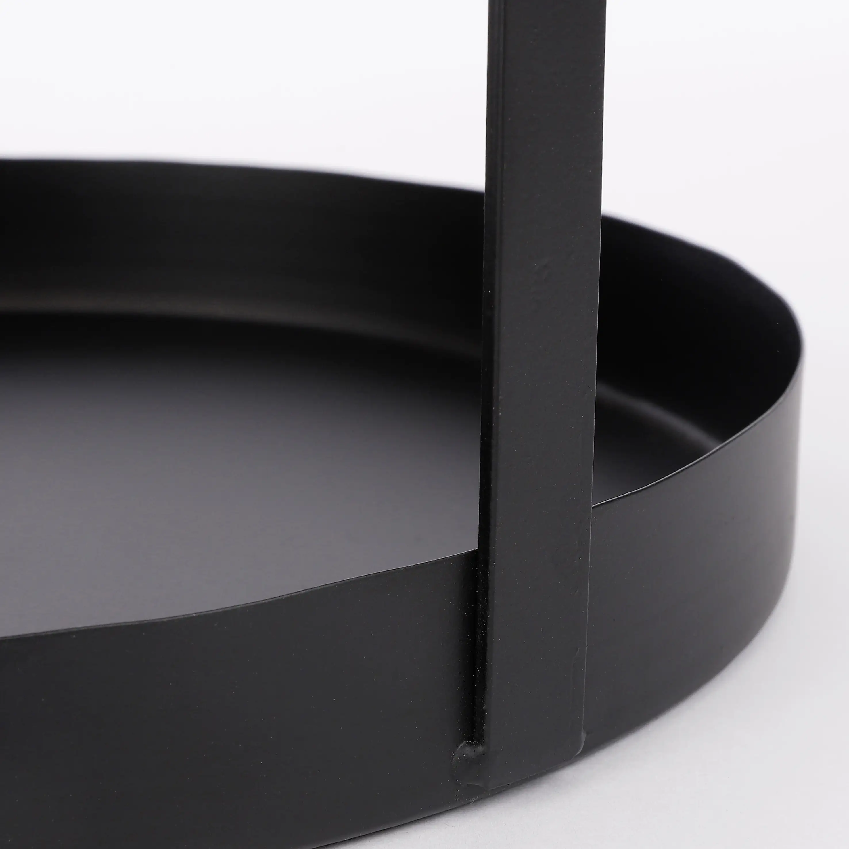 Mica Etagere schwarz Ø 25 x 41 cm