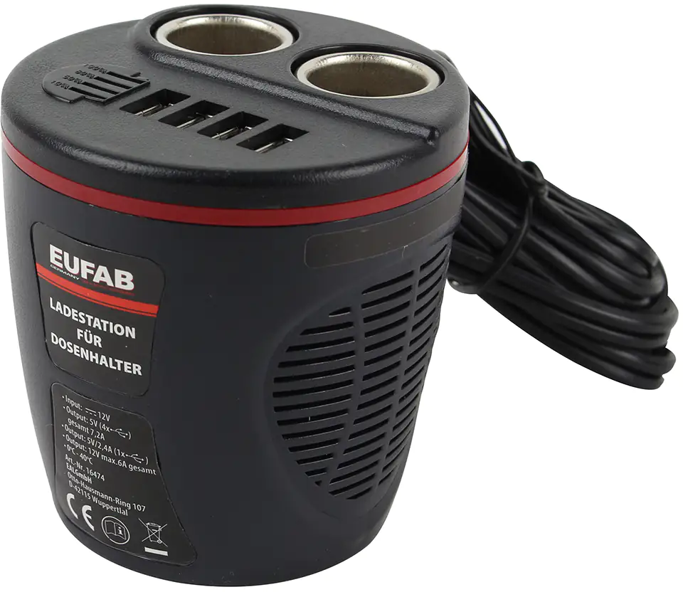 4017681164743_1536334 EUFAB Ladestation 12V für den Dosenhalter