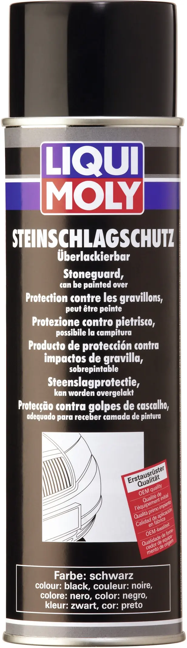 Liqui Moly Steinschlagschutz schwarz 500 ml