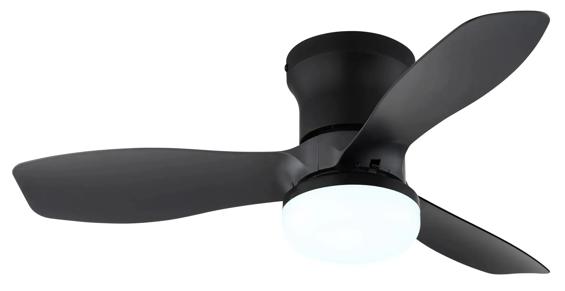 Globo Deckenventilator Irwin Ø 61 cm 36 W schwarz matt CCT