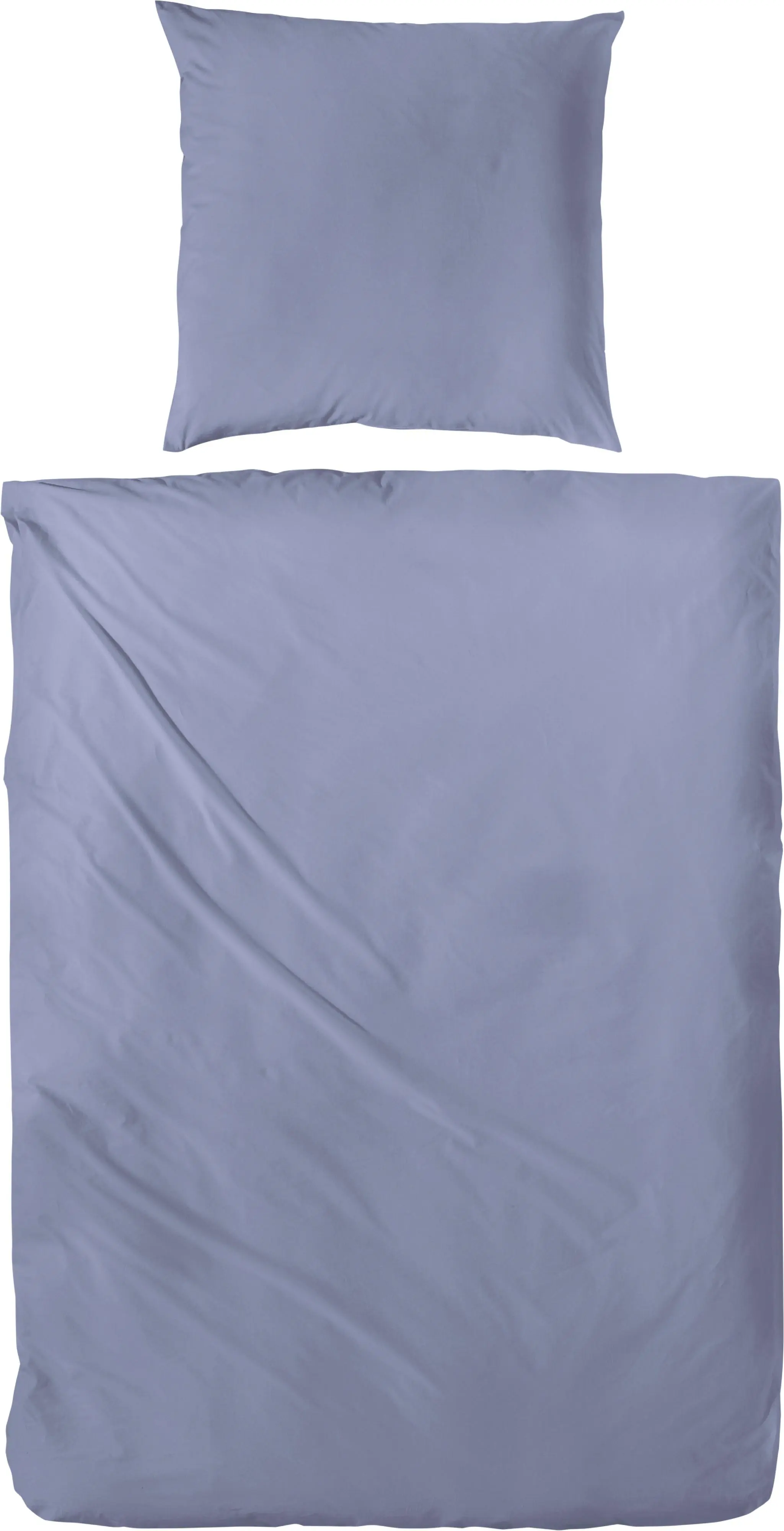 Vario Bettwäsche Perkal uni blau, 240 x 220 cm