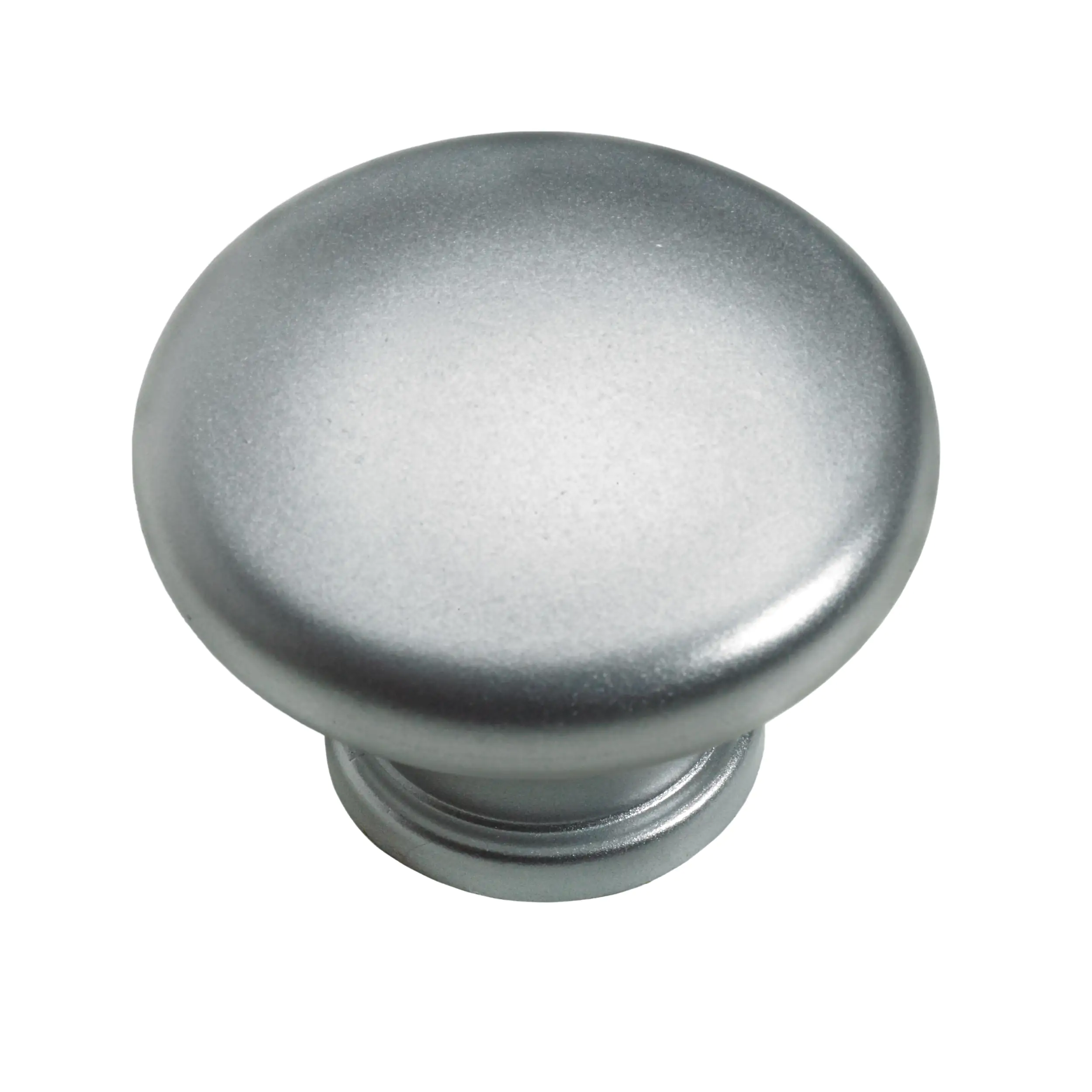 Hettich Möbelknopf Kunststoff Aluminium-Optik Ø 40,0 mm - 1 Stück