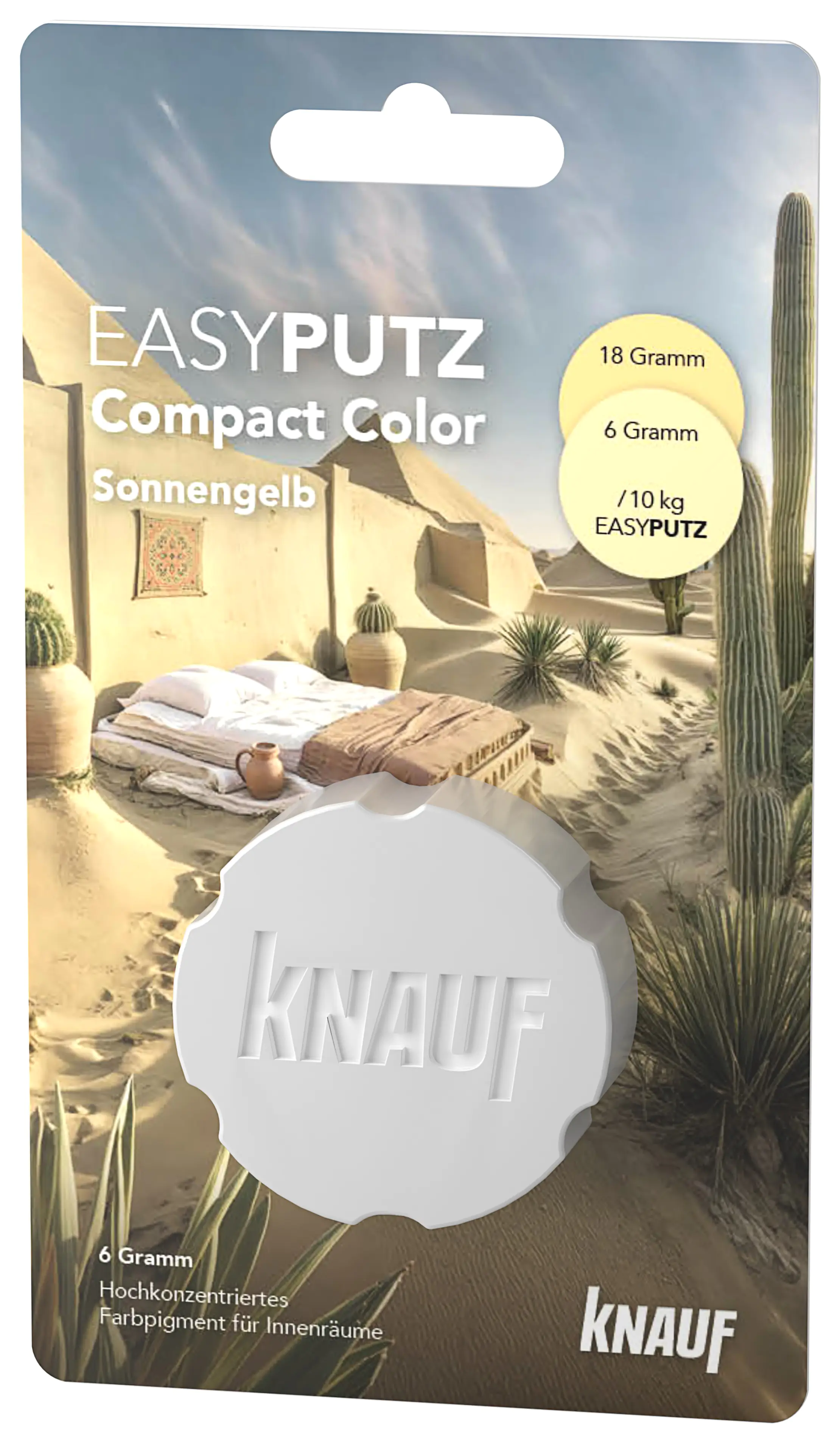 Knauf Farbpigment Compact Color sonnengelb 6 g