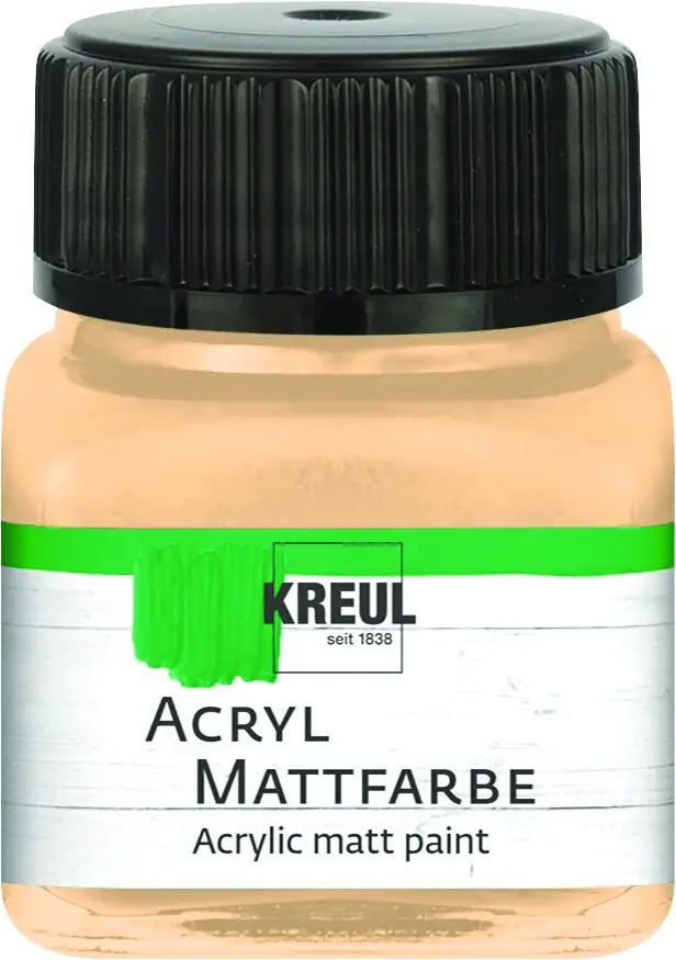 Kreul Acryl Mattfarbe beige 20 ml