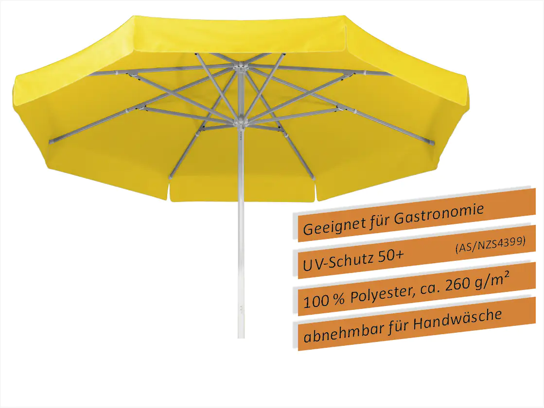 Schneider Sonnenschirm Jumbo gelb Ø 300 cm Schneider Sonnenschirm Jumbo gelb Ø 300 cm