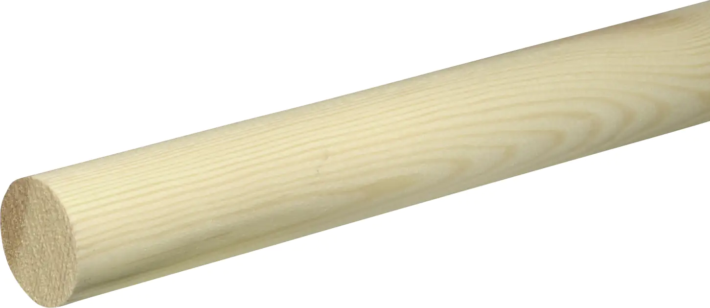 FN Neuhofer Rundstab 100 cm 35 x 35 mm Fichte/Kiefer