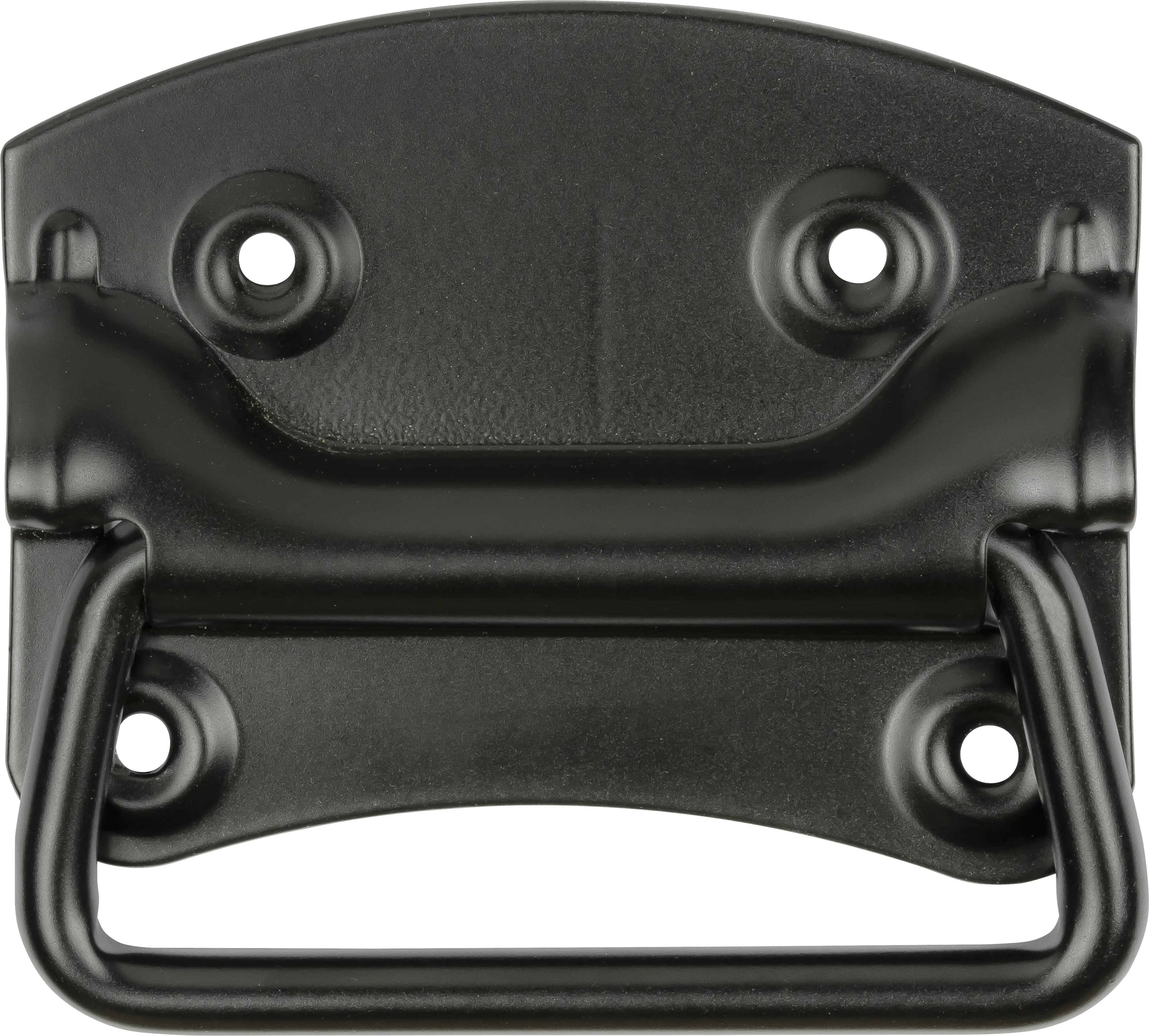 Vormann Kistengriff Stahl 10 x 8 cm schwarz 