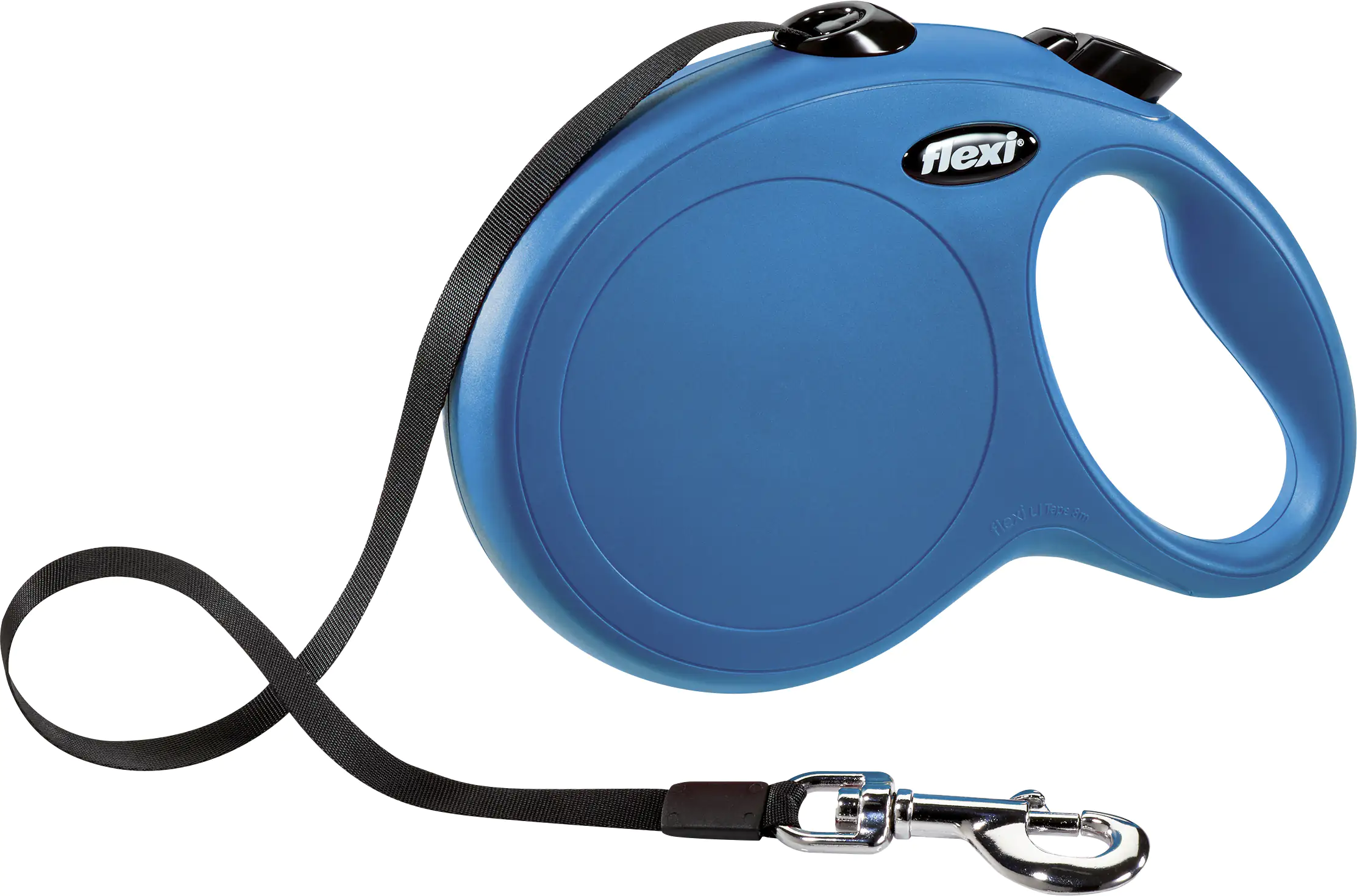 4000498023013_1188475 Flexi Hundeleine New Classic L blau, Gurt