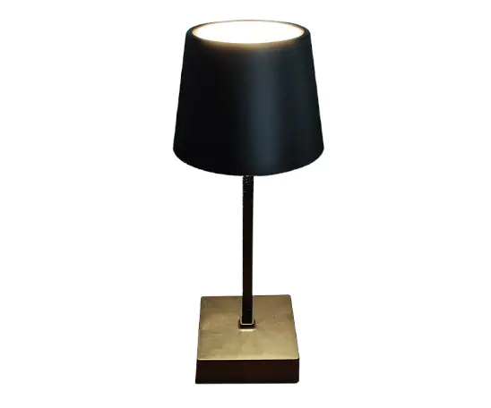 LED Tischleuchte Joy schwarz mit Akku warmweiß