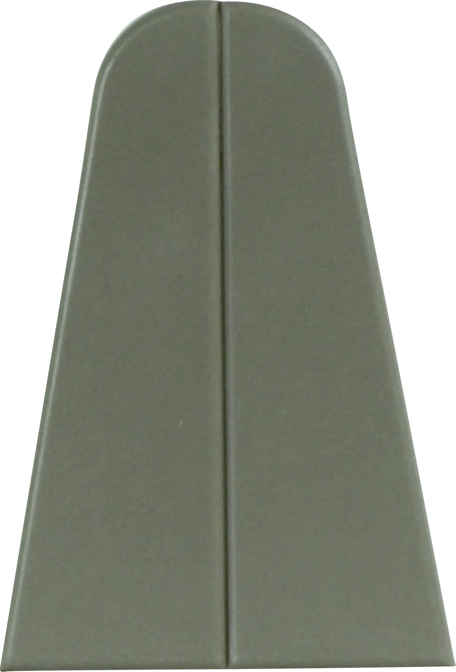 Neuhofer Endstück 10 x 20 x 60 mm uni grau