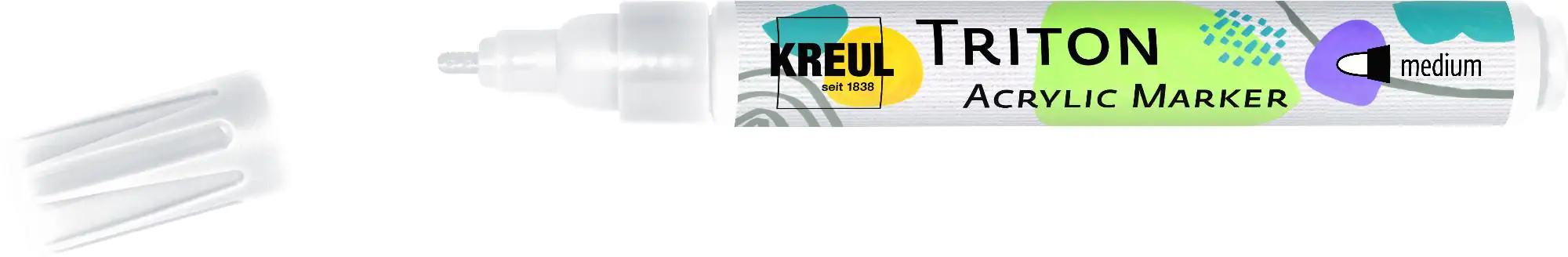 Kreul Triton Acrylic Marker medium weiß Kreul Triton Acrylic Marker medium weiß