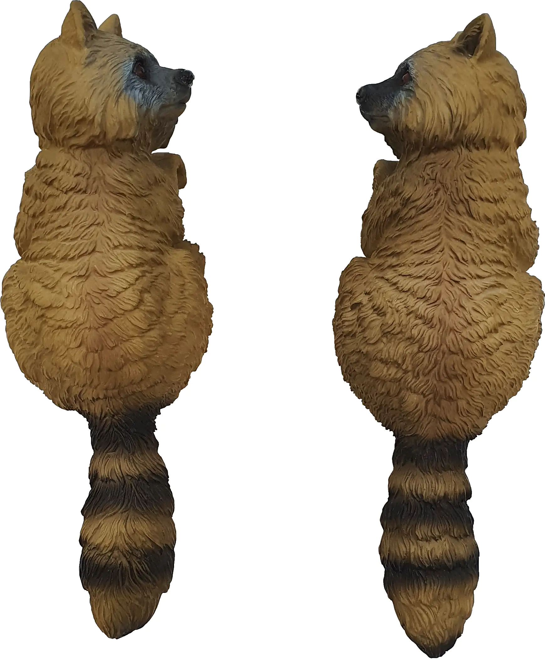 Dekofigur Waschbär zum Hängen 37 x 13 x 11 cm