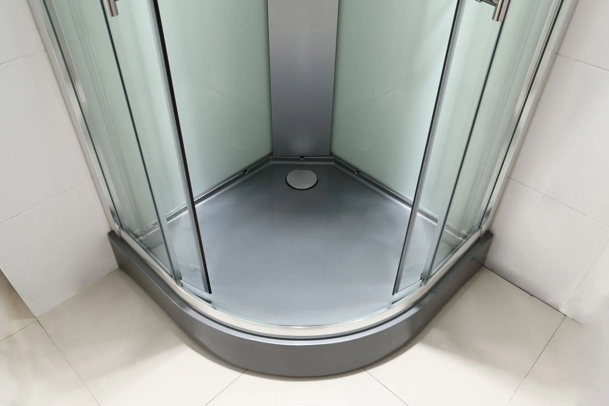 TrendLine Komplettdusche 90 x 90 x 226 cm Easy Fix New chrom