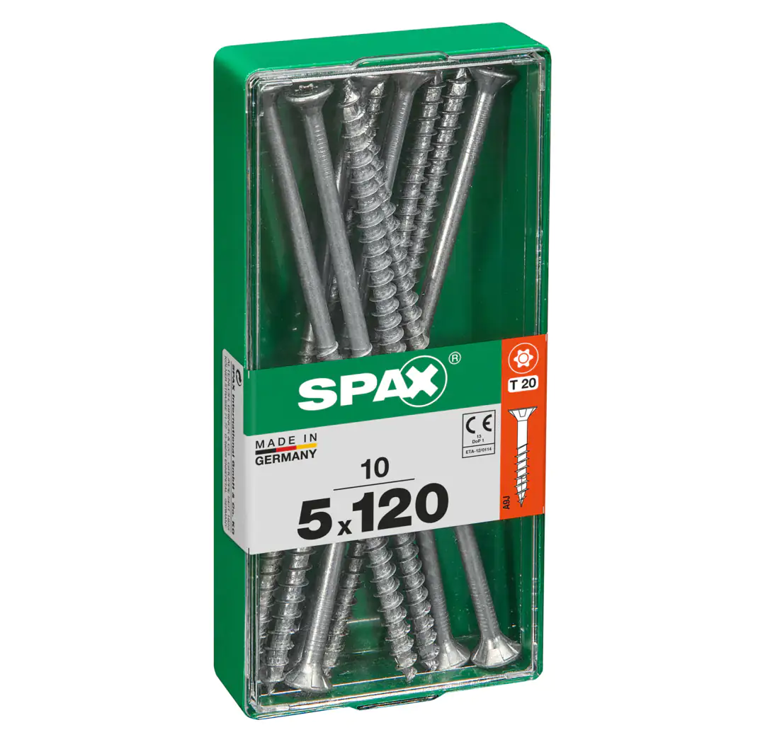 Spax Universalschrauben 5.0 x 120 mm TX 20 - 10 Stk.