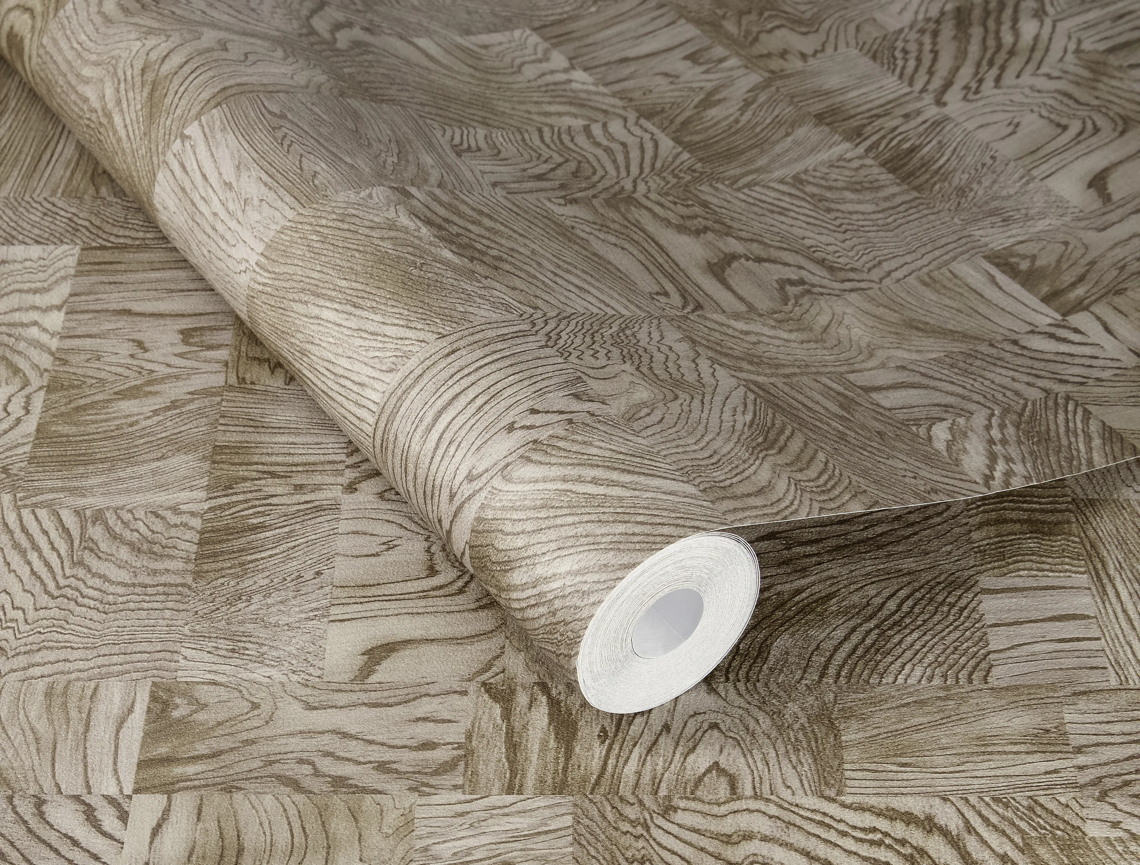 Rasch Vliestapete 751659 Braun-Mittelbraun Muster & Motive 10,05 m x 0,53 m