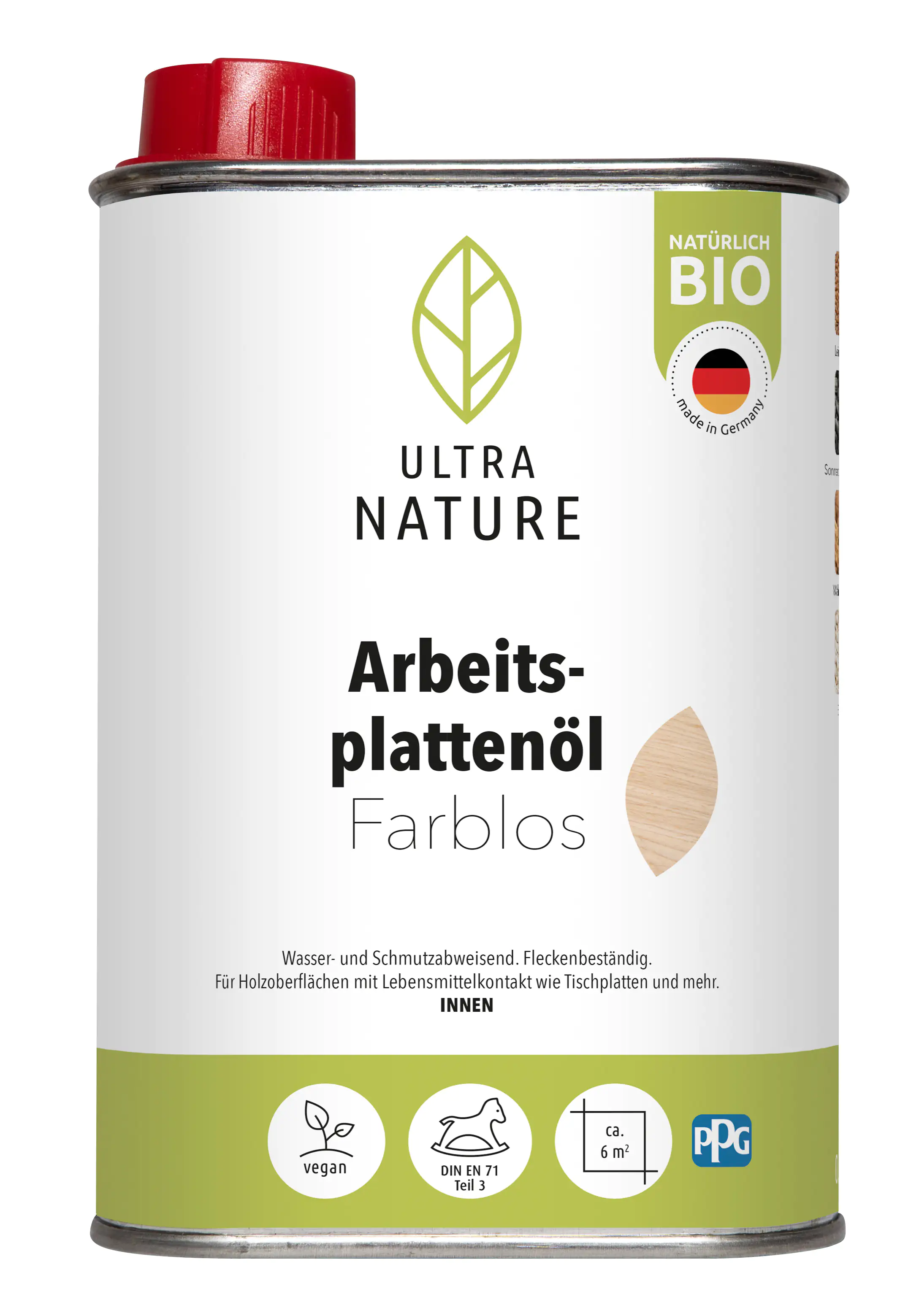 Ultra Nature Arbeitsplattenöl 250 ml farblos