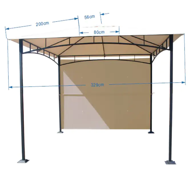 TrendLine Ersatzdach für Pavillon Menorca