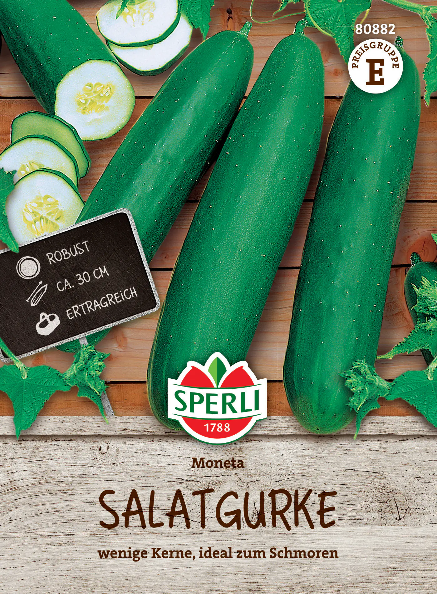 Sperli Saatgut Salatgurken Moneta für ca. 45 Pflanzen