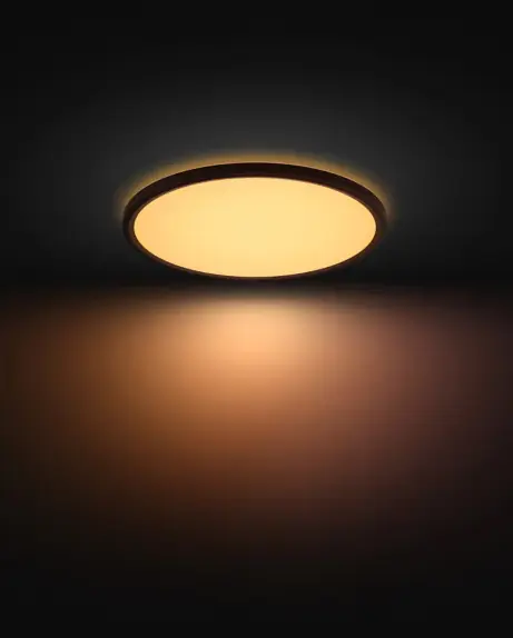 Philips Hue LED Deckenleuchte Tento rund schwarz Ø 42,1 cm warmweiß-kaltweiß Philips Hue LED Deckenleuchte Tento rund schwarz Ø 42,1 cm warmweiß-kaltweiß