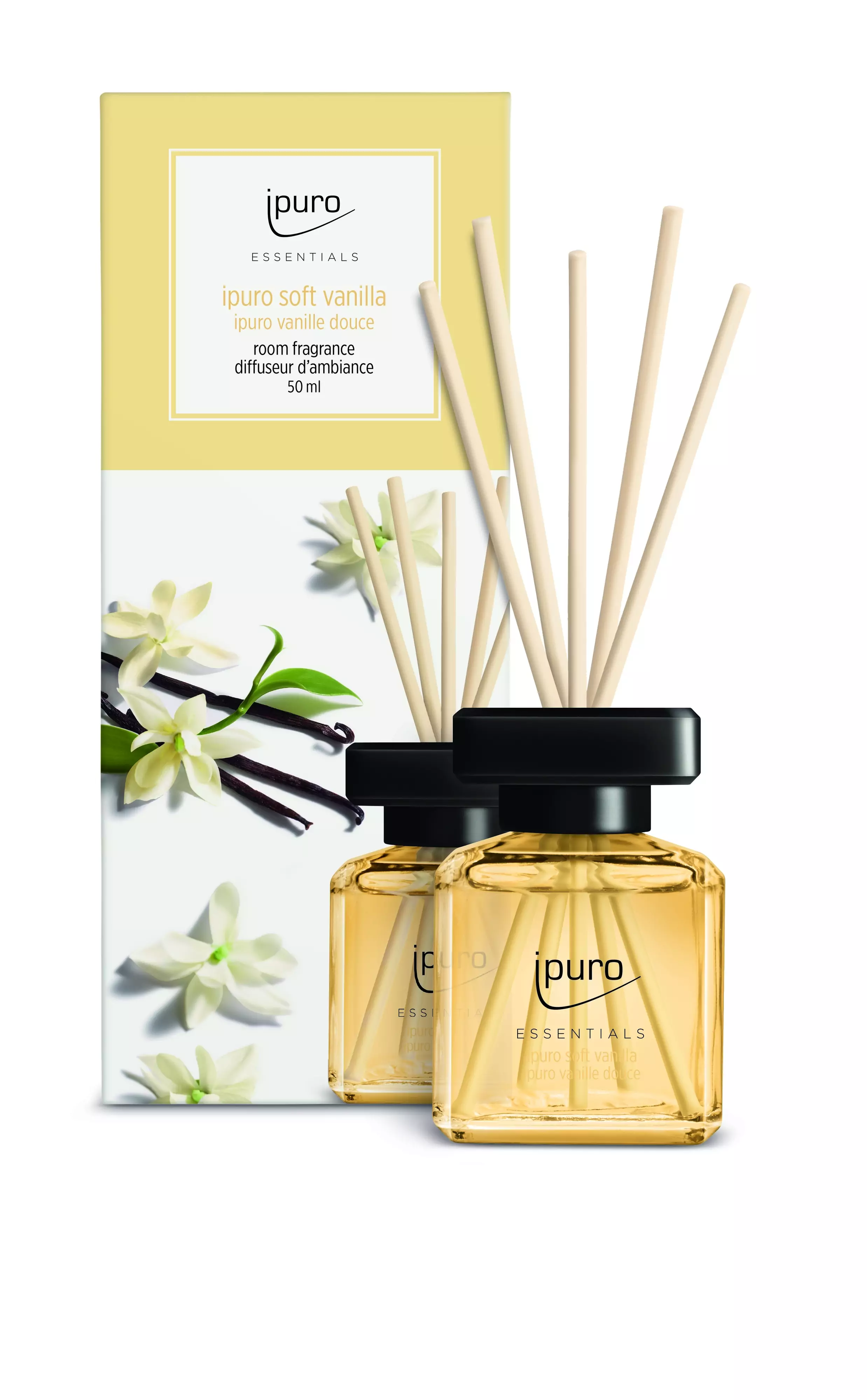 ipuro ESSENTIALS Raumduft soft vanilla 50 ml ipuro ESSENTIALS Raumduft soft vanilla 50 ml