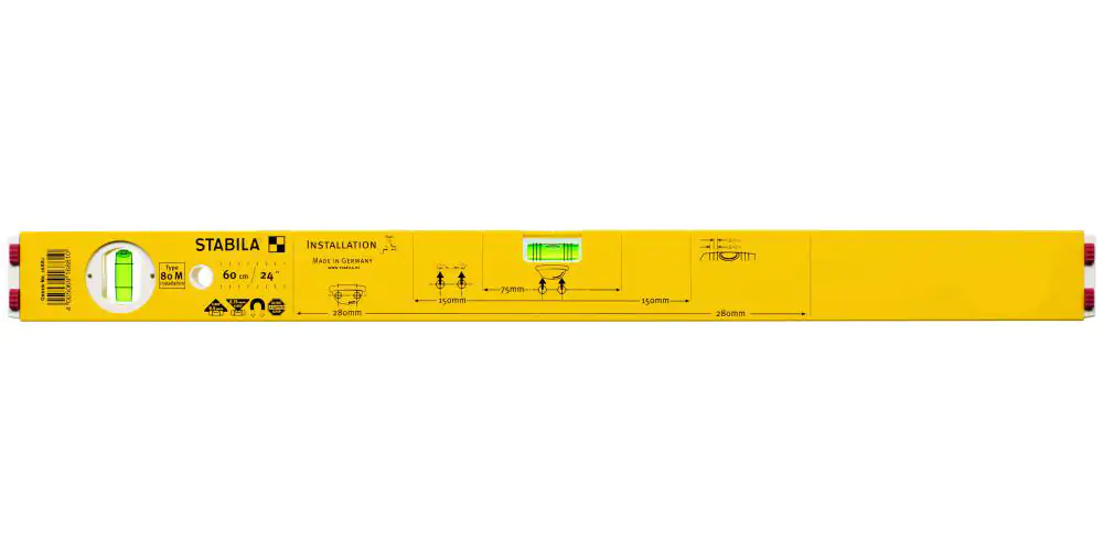 Stabila Leichtmetall-Wasserwaage 80 M 60 cm