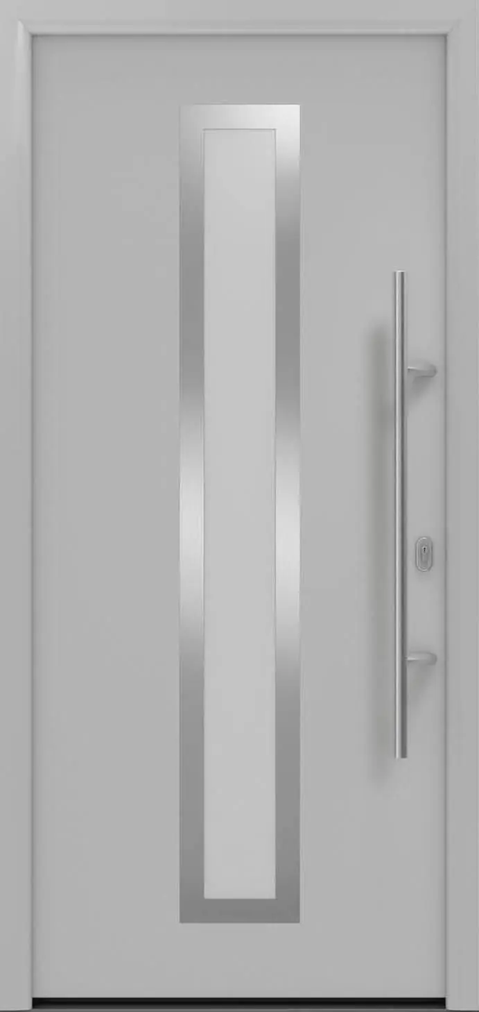 EcoStar Haustür ISOPRO IP 700S weißaluminium 110 x 210 cm EcoStar Haustür ISOPRO IP 700S weißaluminium 110 x 210 cm