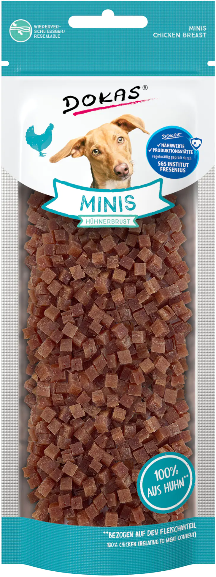 Dokas Minis Hühnerbrust 70 g