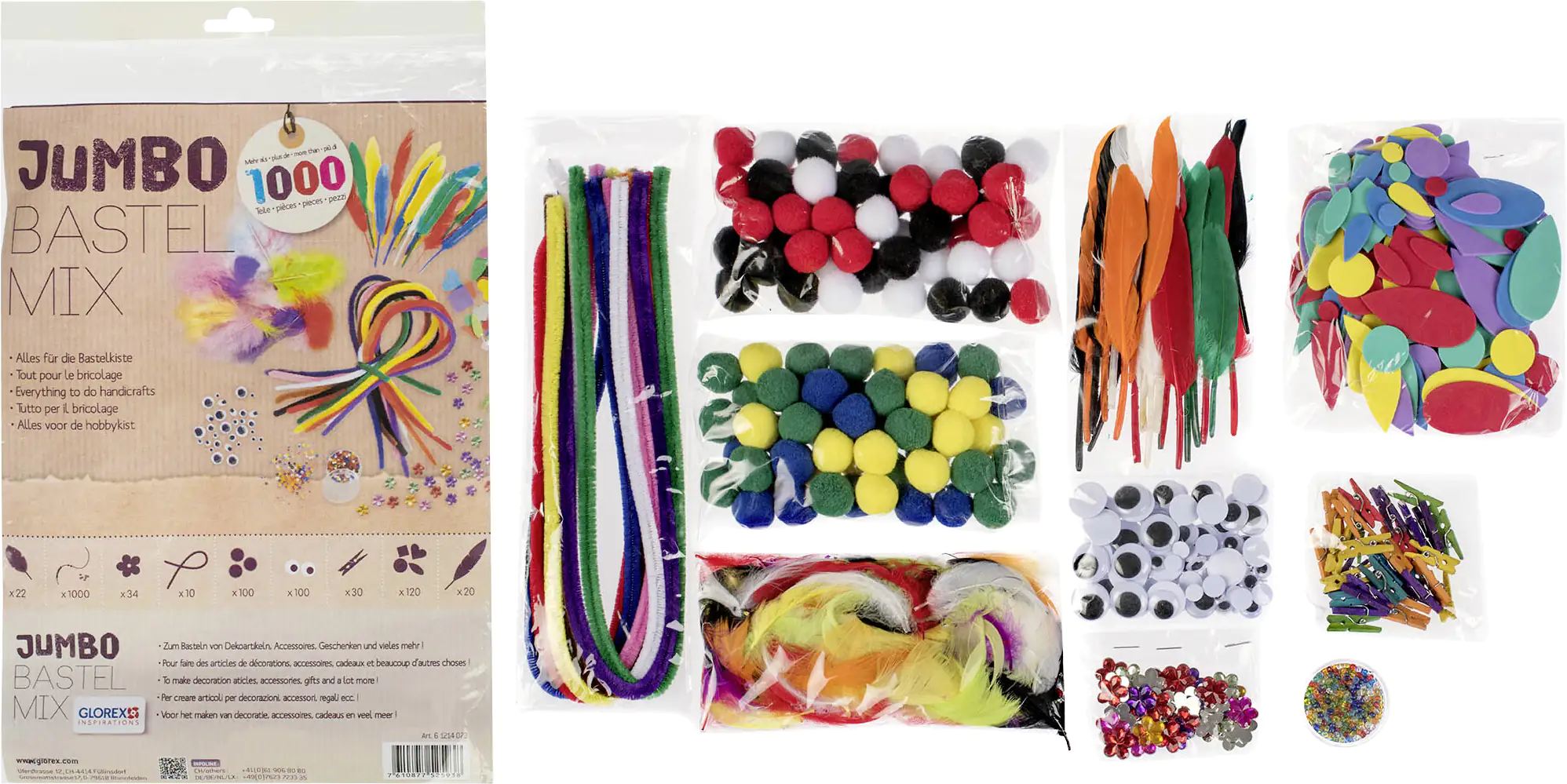 Glorex Jumbo Bastel Mix
