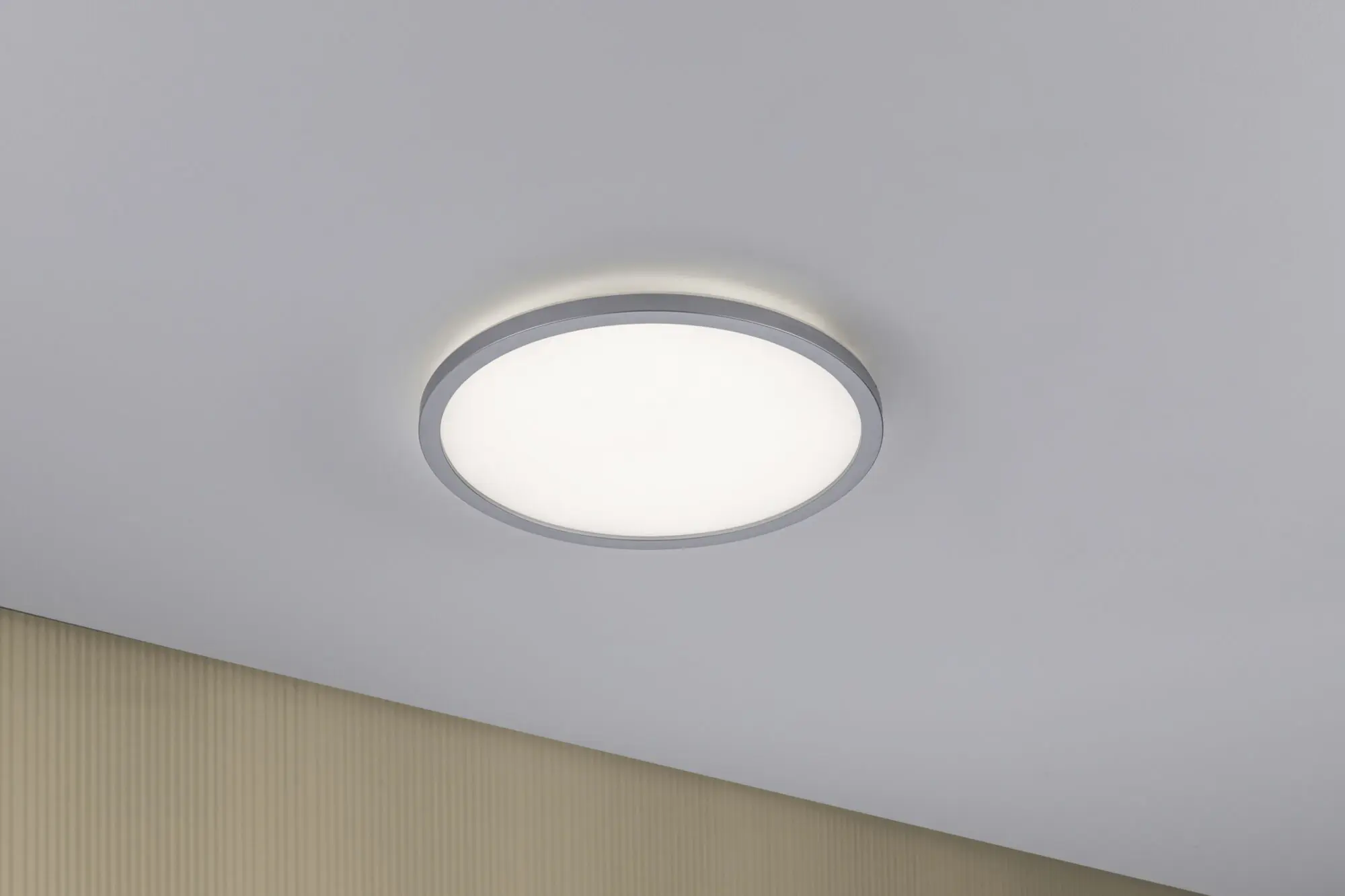 Paulmann LED Panel Atria Shine chrom-matt Ø 29,3 cm warmweiß
