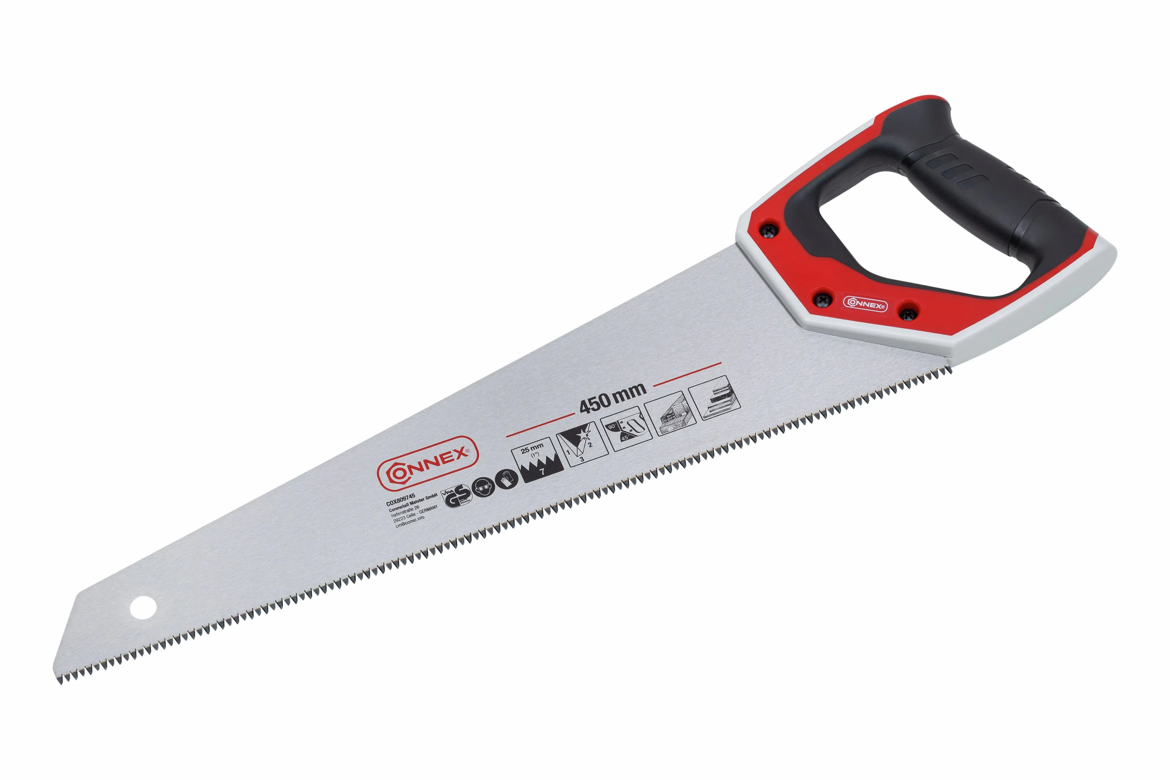 Connex Handsäge Holz 450 mm 3K Griff