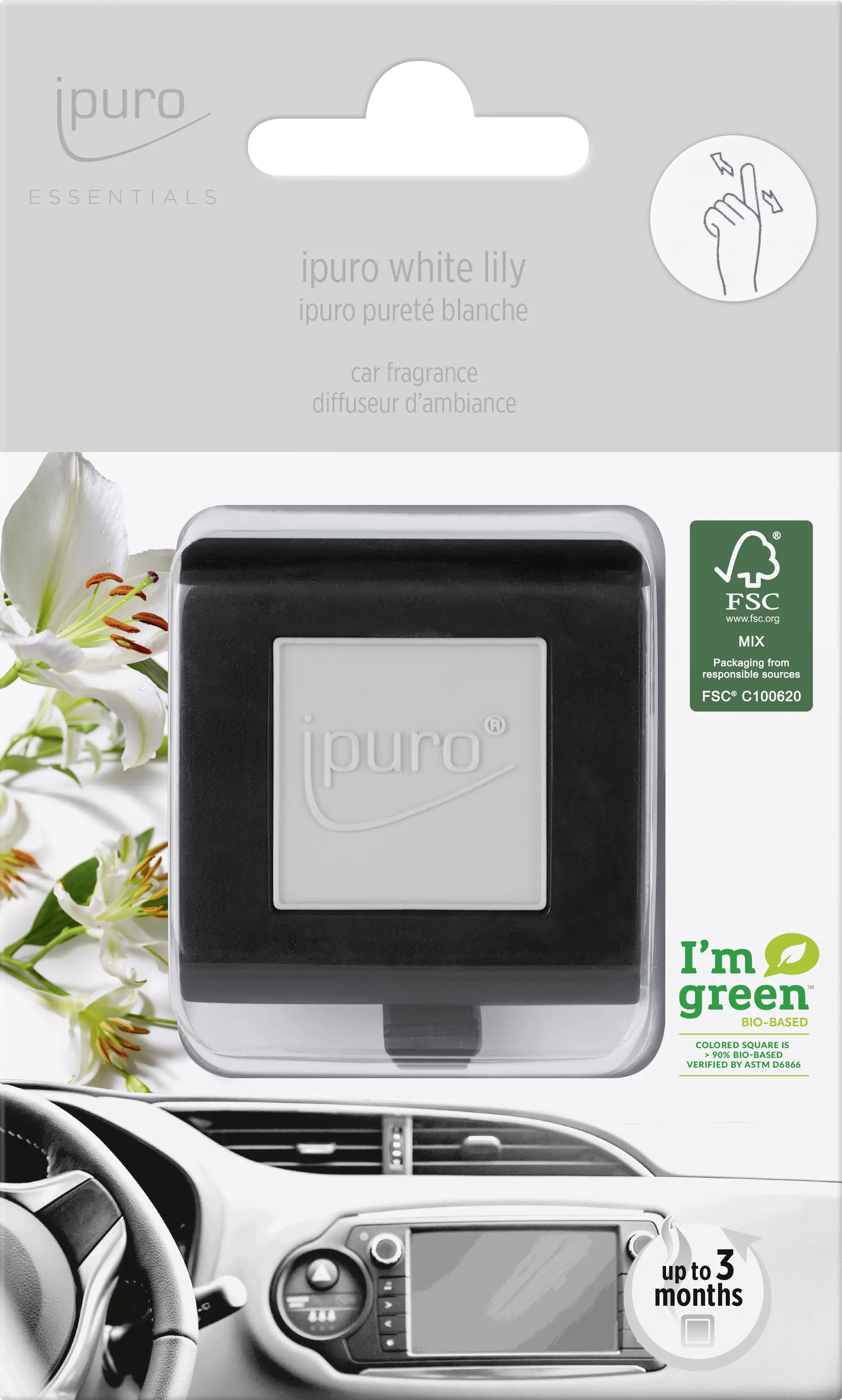 ipuro Essentials Autoduft White Lily ipuro Essentials Autoduft White Lily