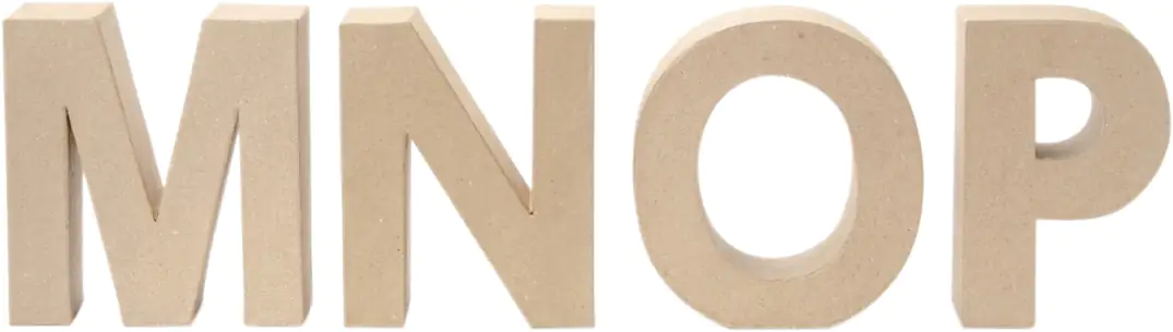 Glorex Papp-Buchstabe M 17,5 x 5,5 cm Glorex Papp-Buchstabe M 17,5 x 5,5 cm