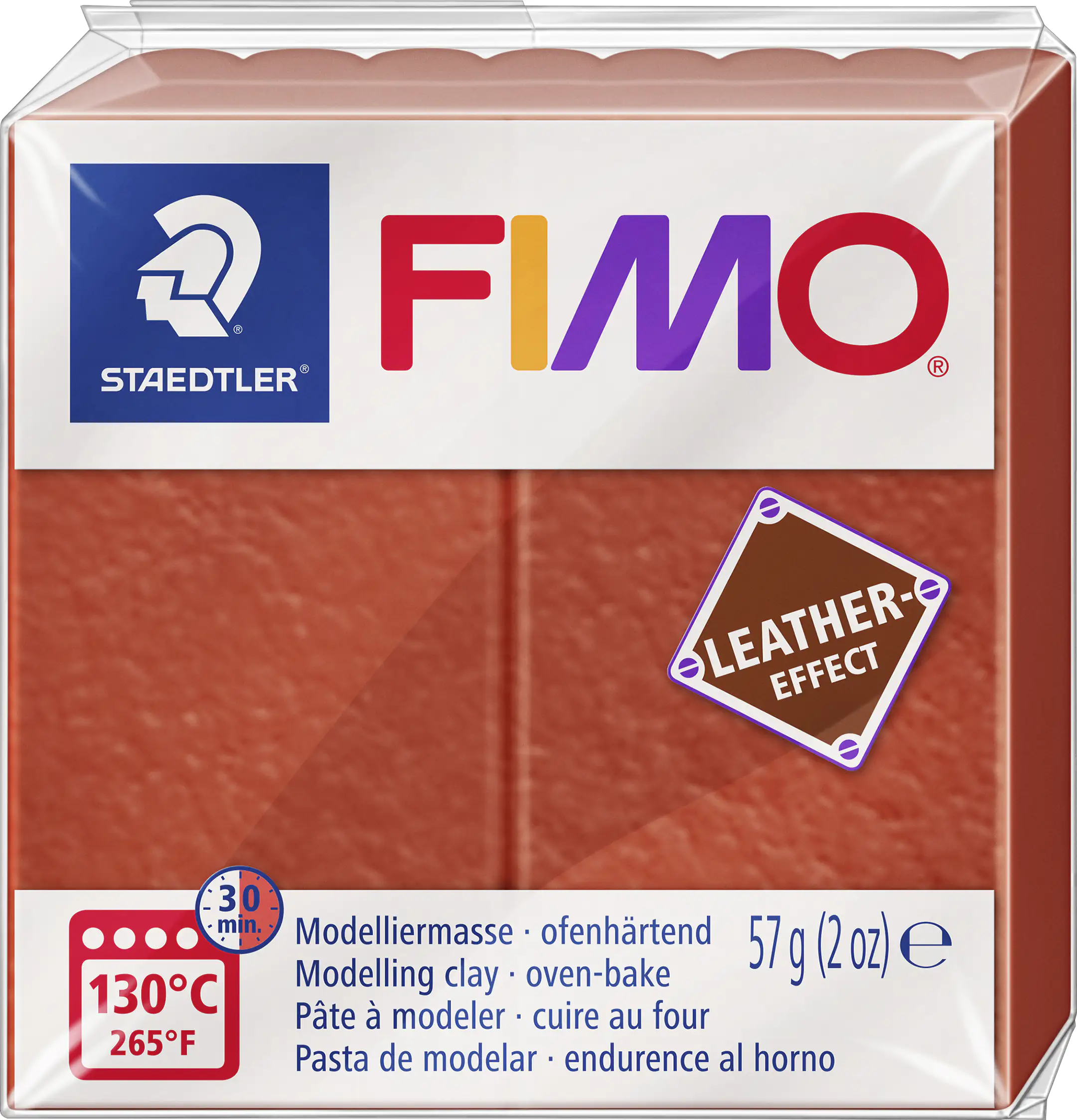 FIMO leather-effect rost 57 g