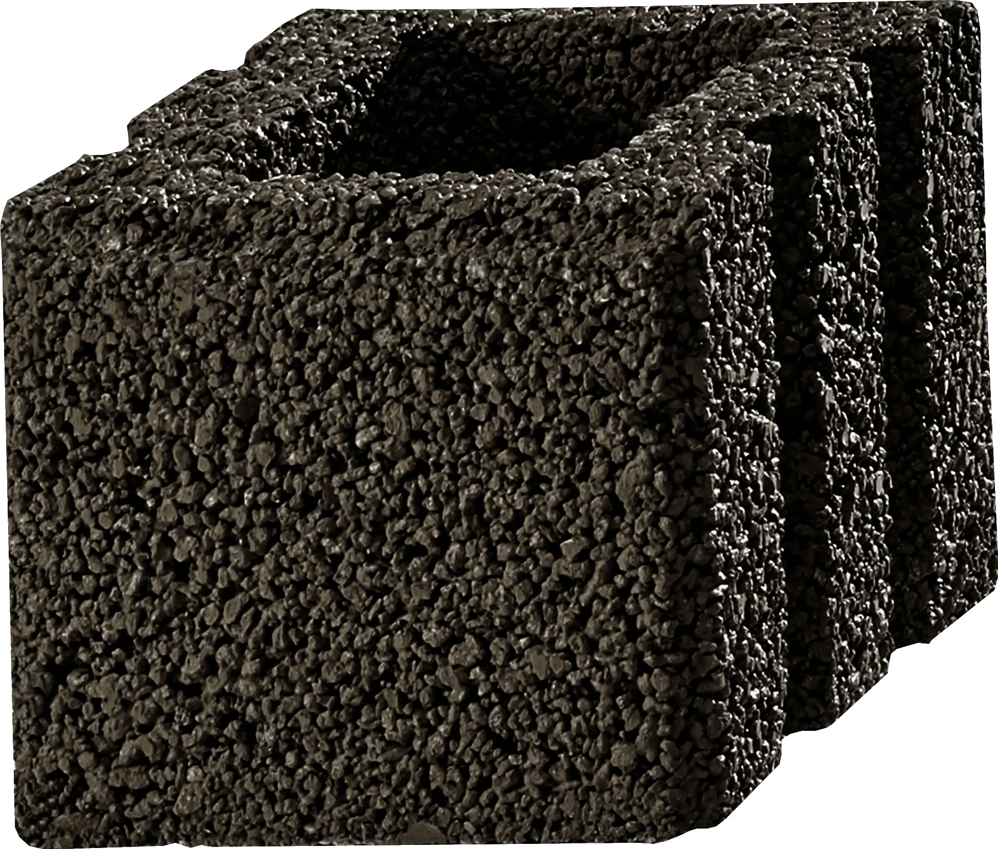 Kann Mauerstein Garten 25 x 25 x 20 cm anthrazit Kann Mauerstein Garten 25 x 25 x 20 cm anthrazit
