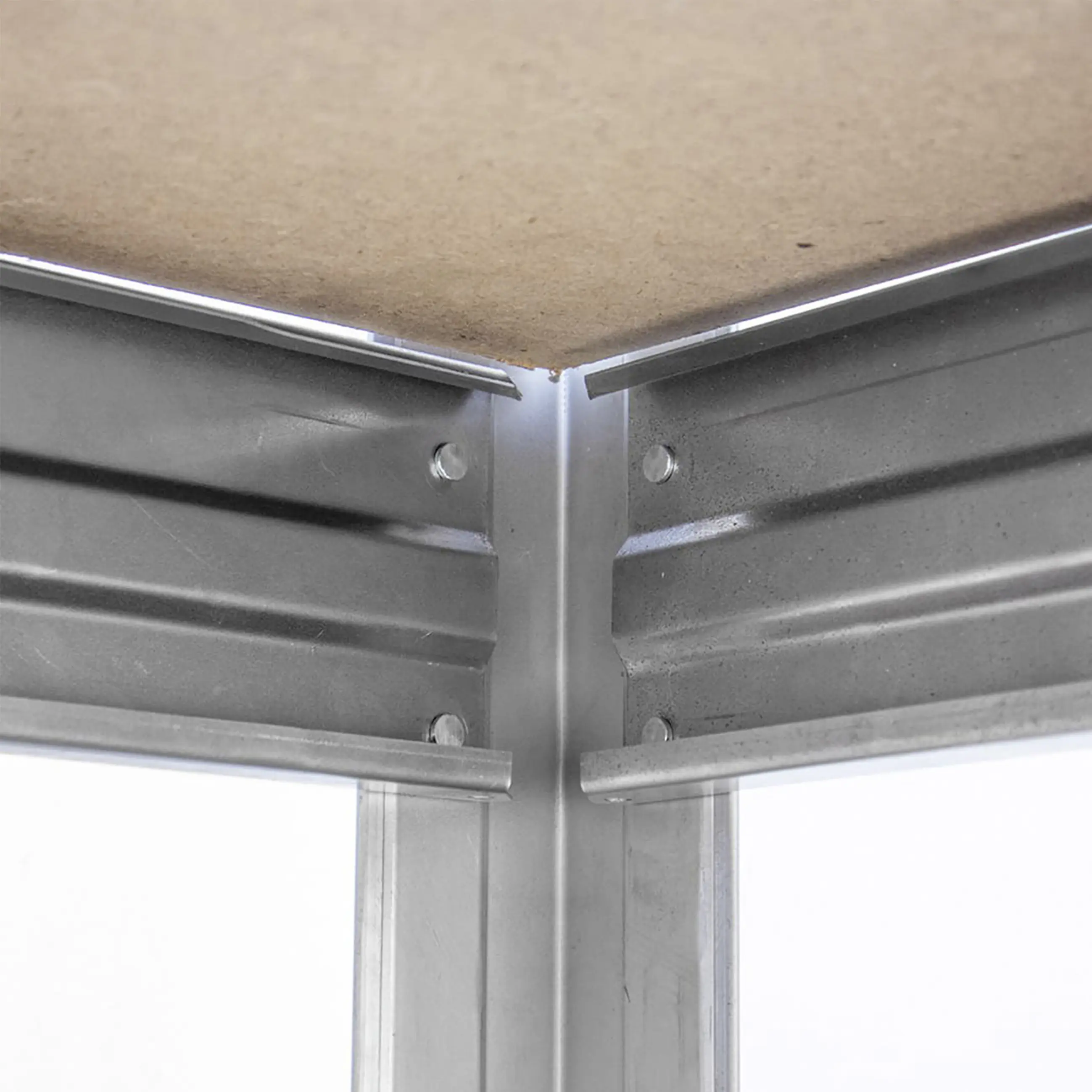 Ar Shelving Schwerlastregal Bullrack Rivet verzinkt 200 x 100 cm 4 Böden 2400 kg