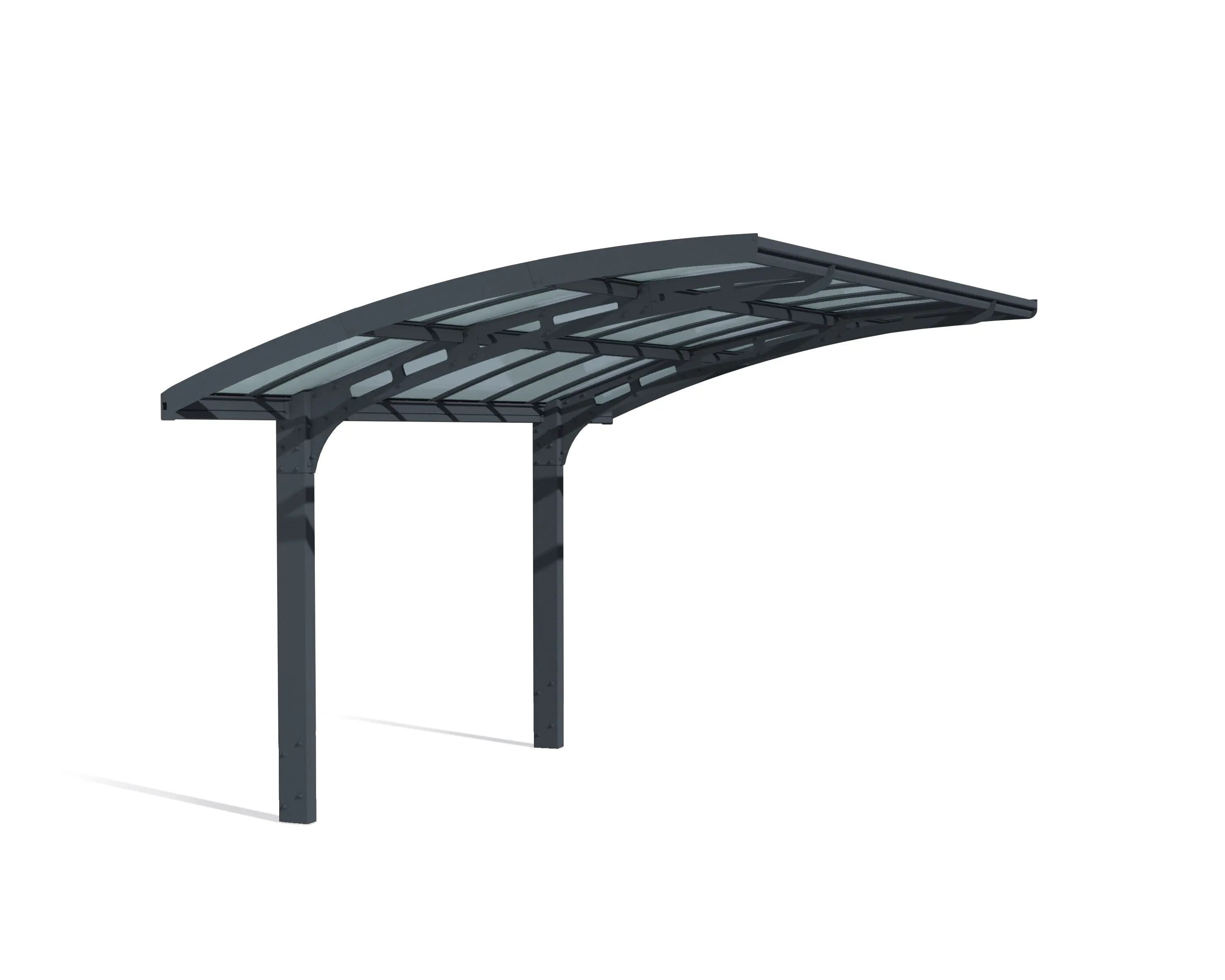 Canopia Carport Arizona Breeze 5000 Grau Alu 495 x 289 cm Canopia Carport Arizona Breeze 5000 Grau Alu 495 x 289 cm