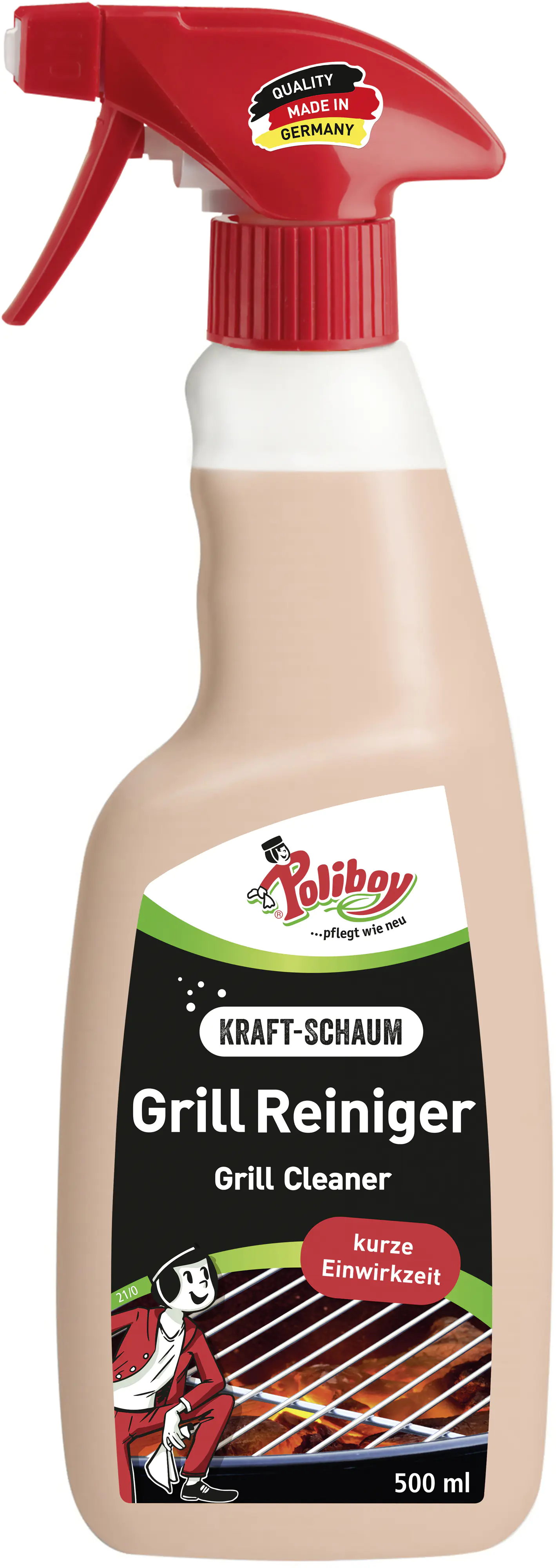 Poliboy Grill Reiniger Kraftschaum 500 ml Poliboy Grill Reiniger Kraftschaum 500 ml
