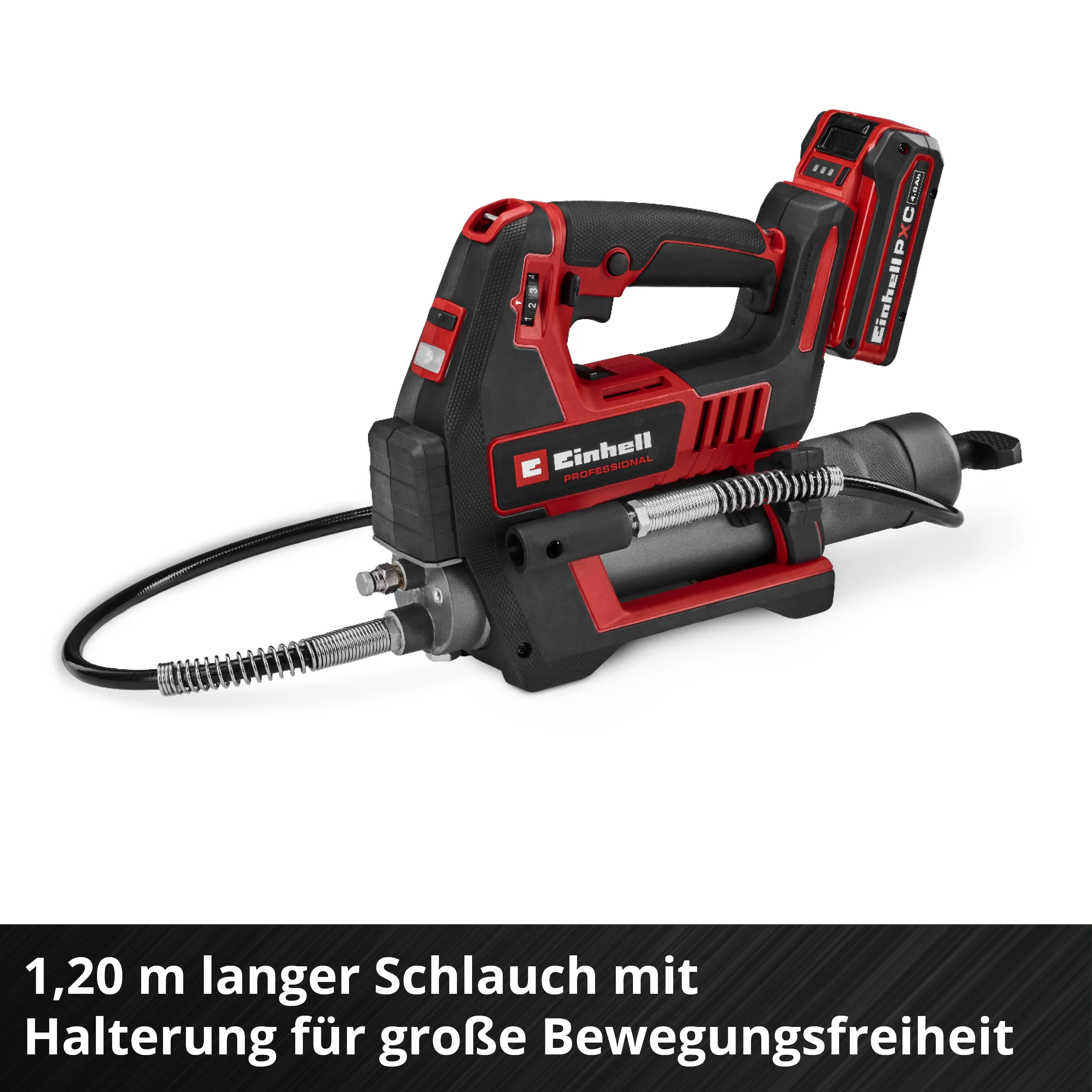 Einhell Professional Akku-Fettpresse TP-GR 18/690 Li Solo