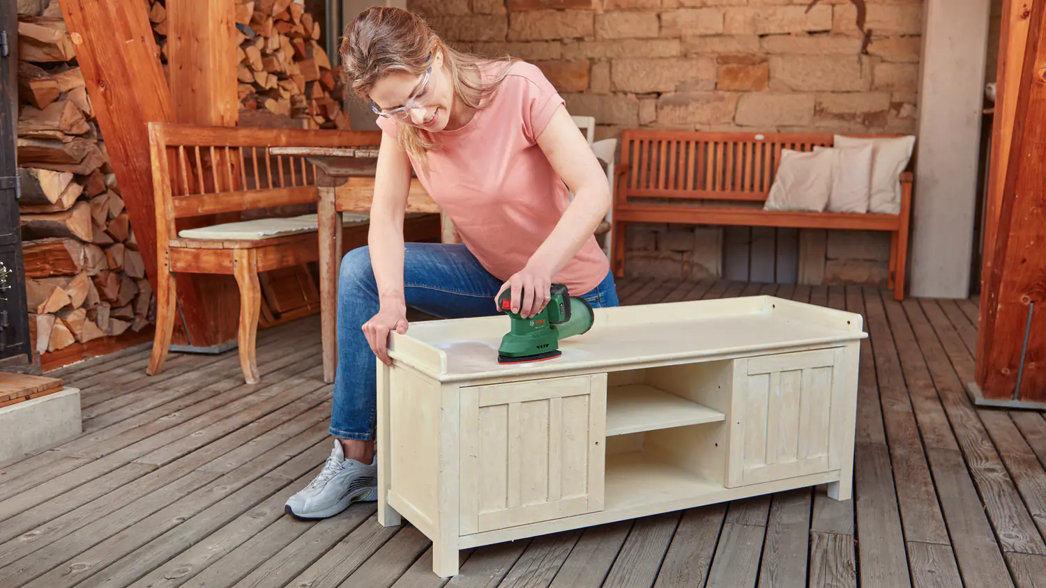 Bosch Akku-Multischleifer Easy Sander 18V-8 Solo