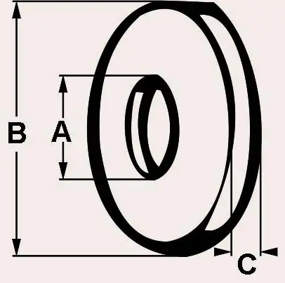 Cornat Hahnrosette verchromt 1/2" x 20 mm Ø 60 mm